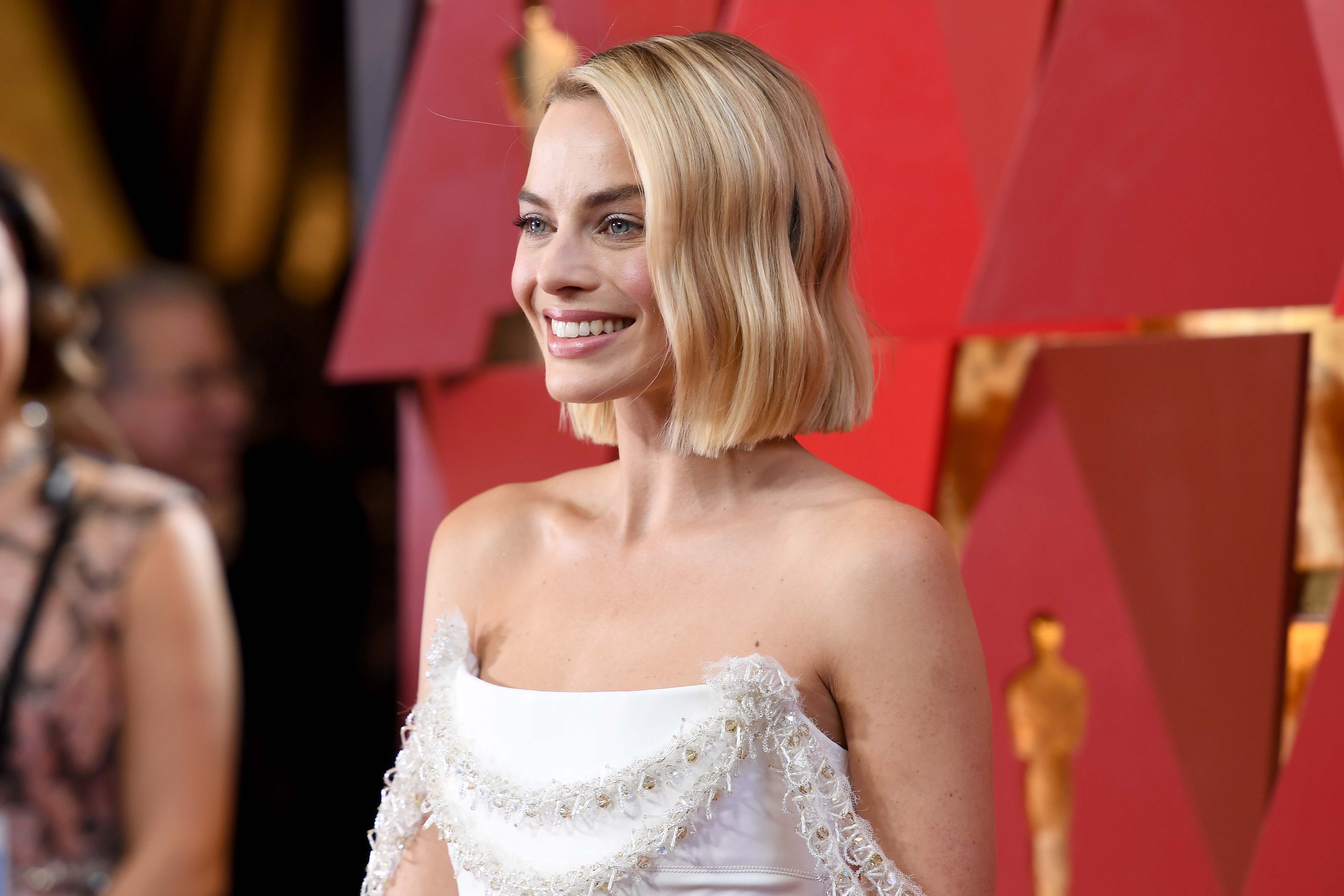 margot robbie beaded dress Spaghetti Straps Simple Summer Beach Wedding Dresses, See-through 2018   SposaBridal