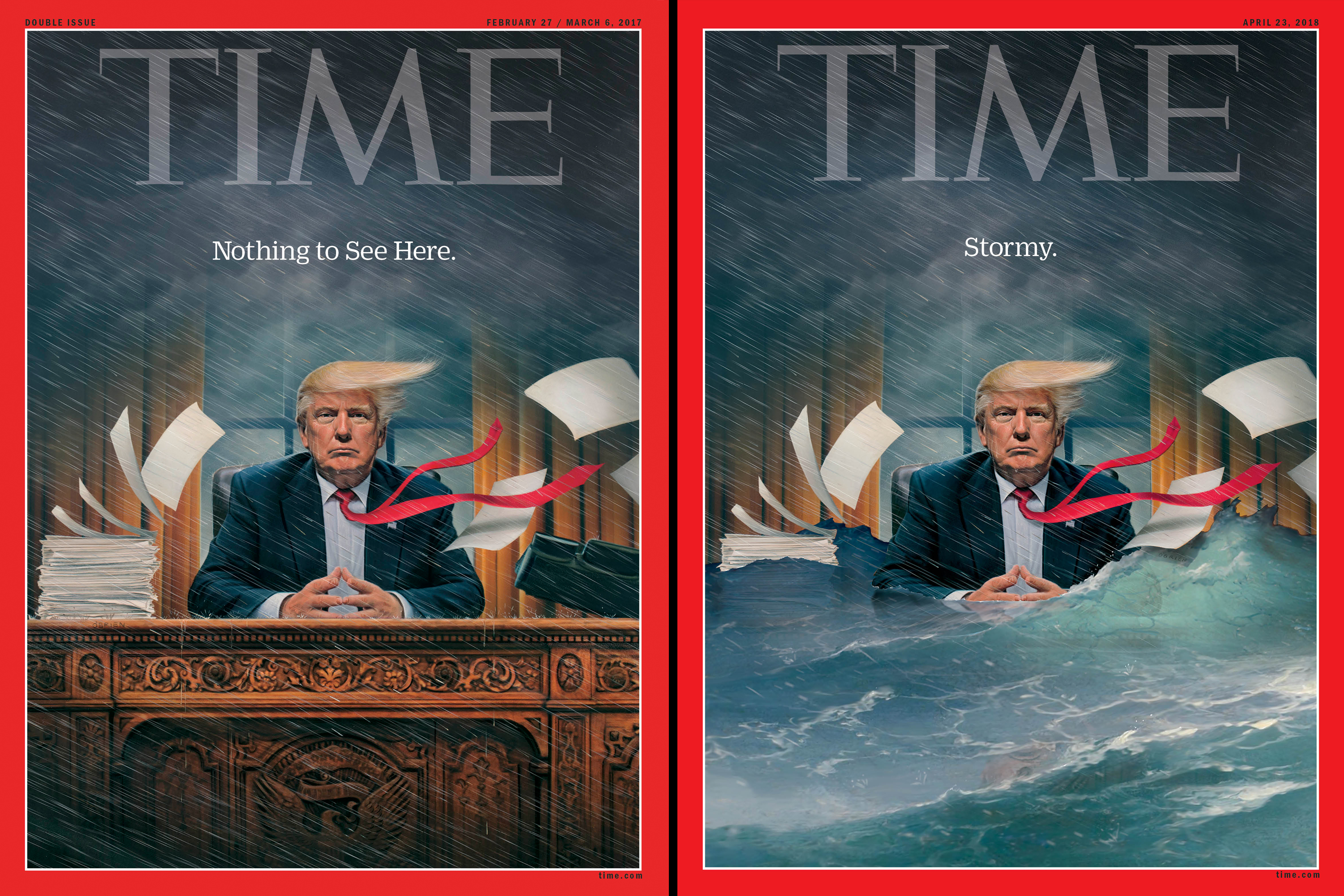 Trump Storm covers