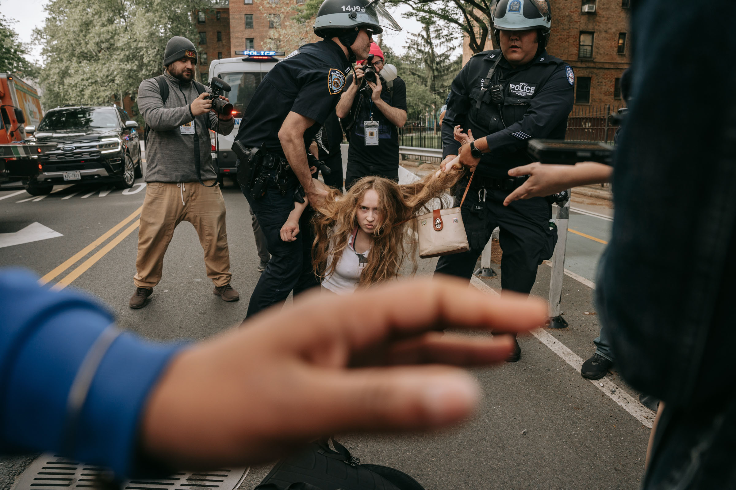 Pro-Palestine protest in New York