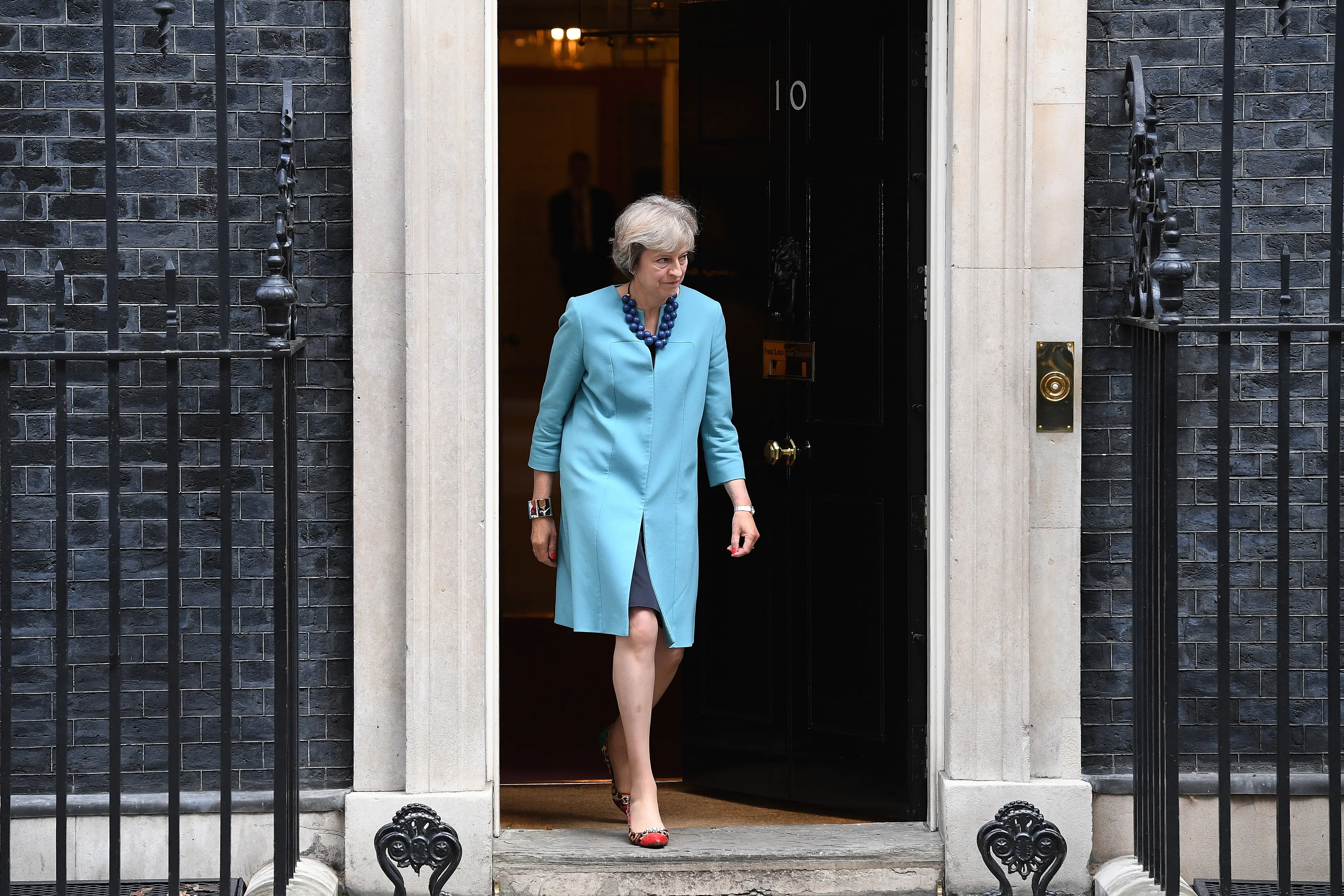Theresa May Criticized For Wearing Leopard Print Heels Theresa May Criticized For Wearing Leopard Print Heels