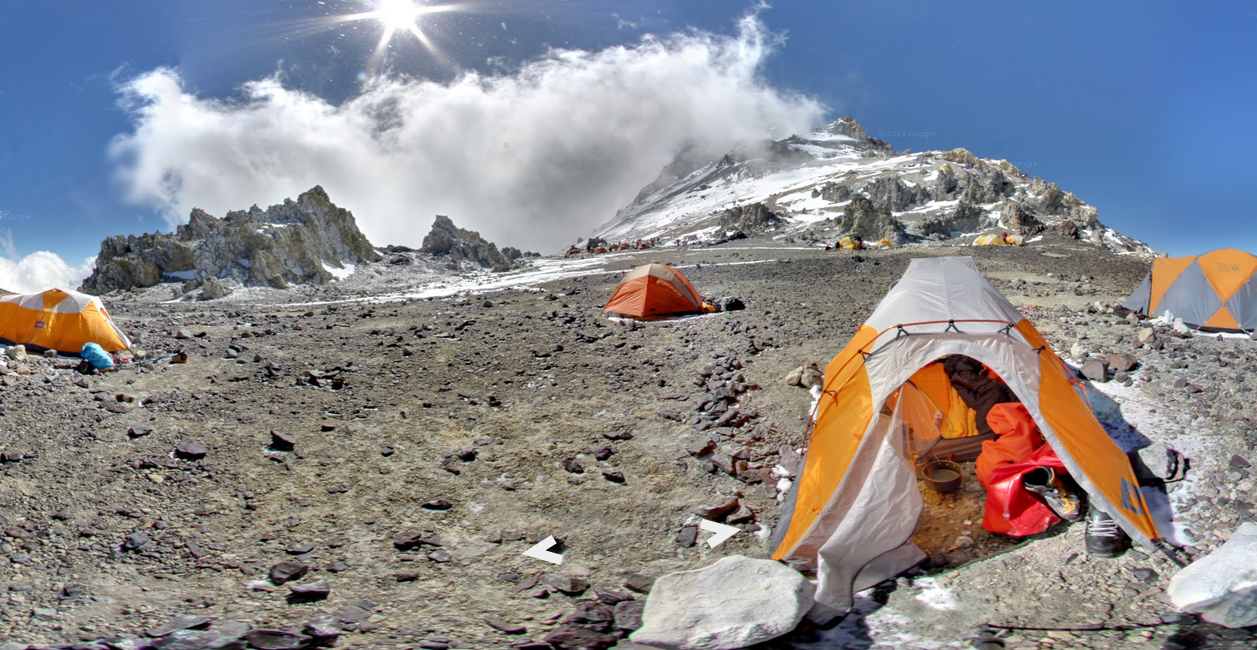Aconcagua, located in Argentina, is the highest peak in the Western and Southern hemispheres.