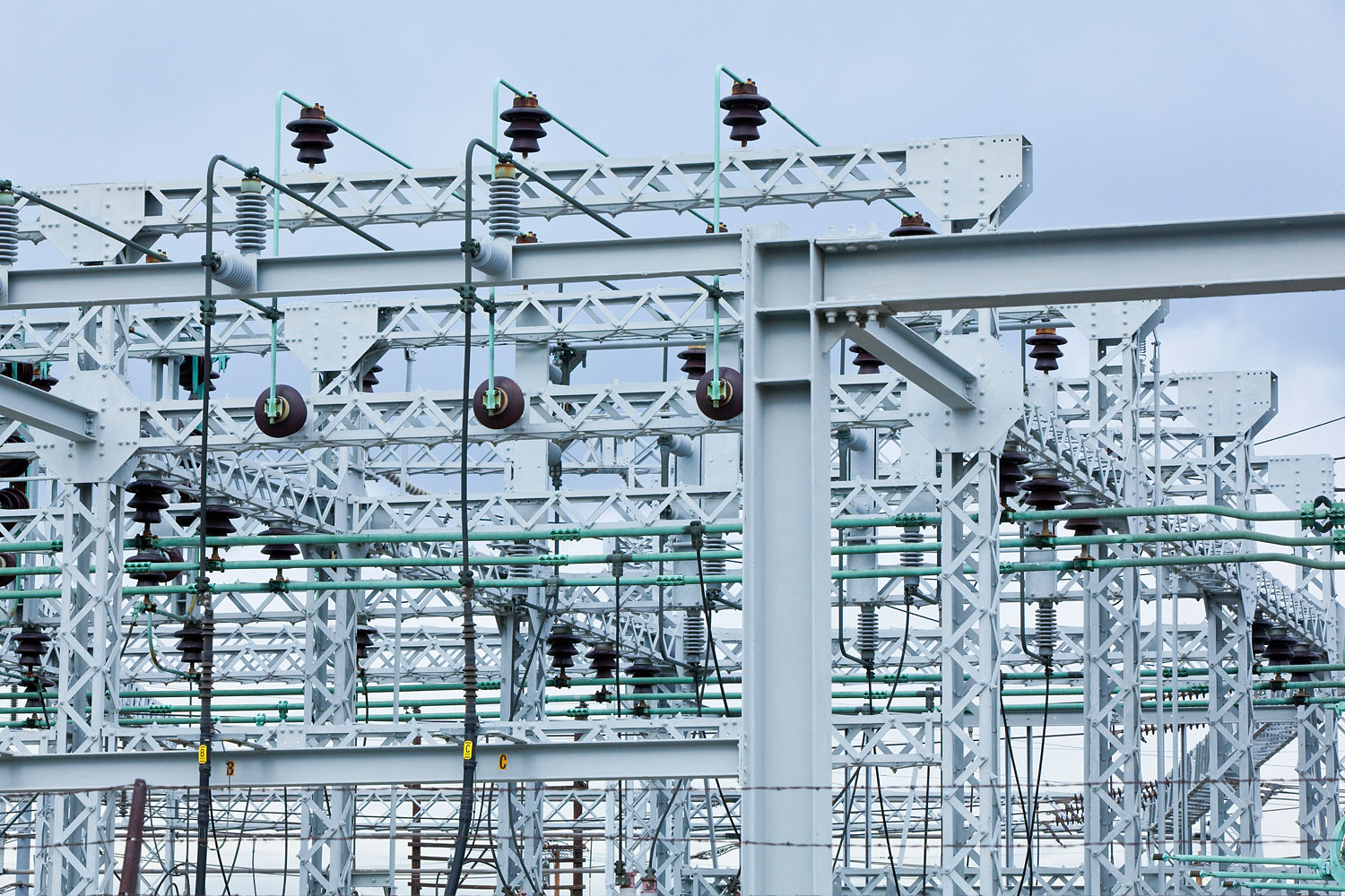 Transformers at an Electrical Substation