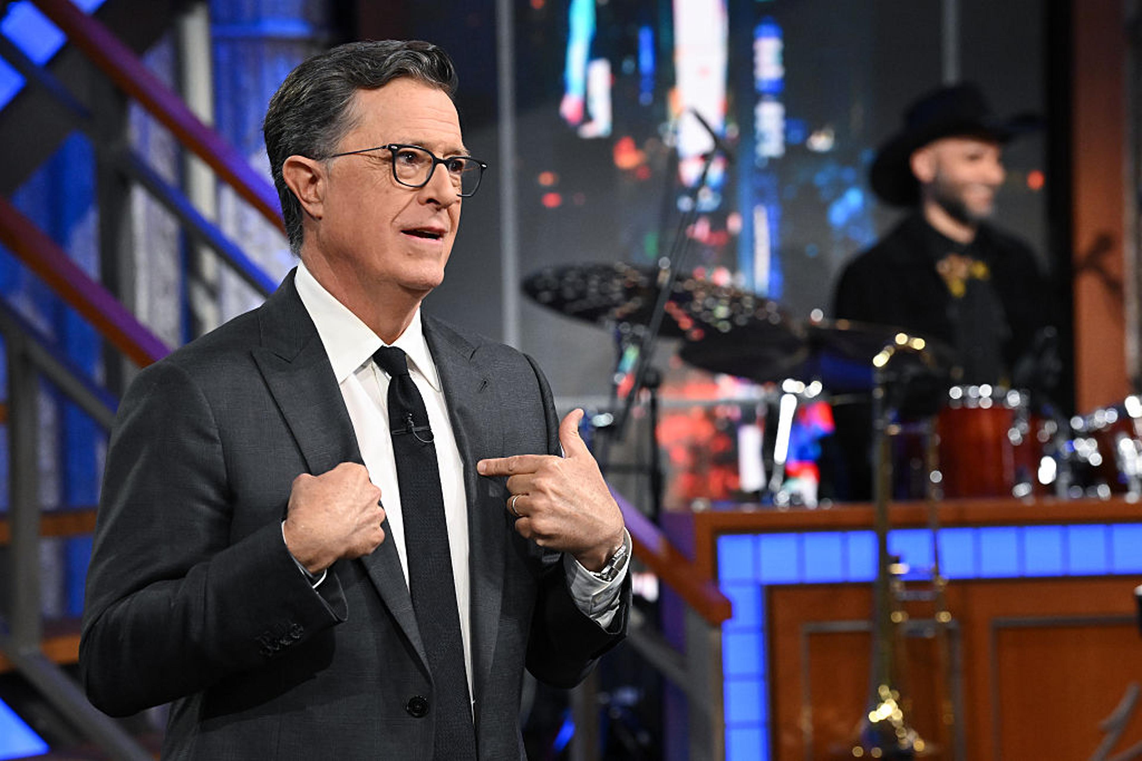Colbert Cbs Colbert Is Practically Daring CBS to Shut Him Down Early