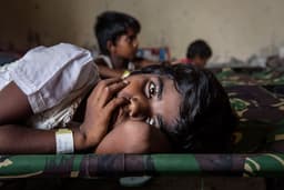 Rohingya Refugees Washed Up On Indonesia's Shores Recover In Temporary Camps
