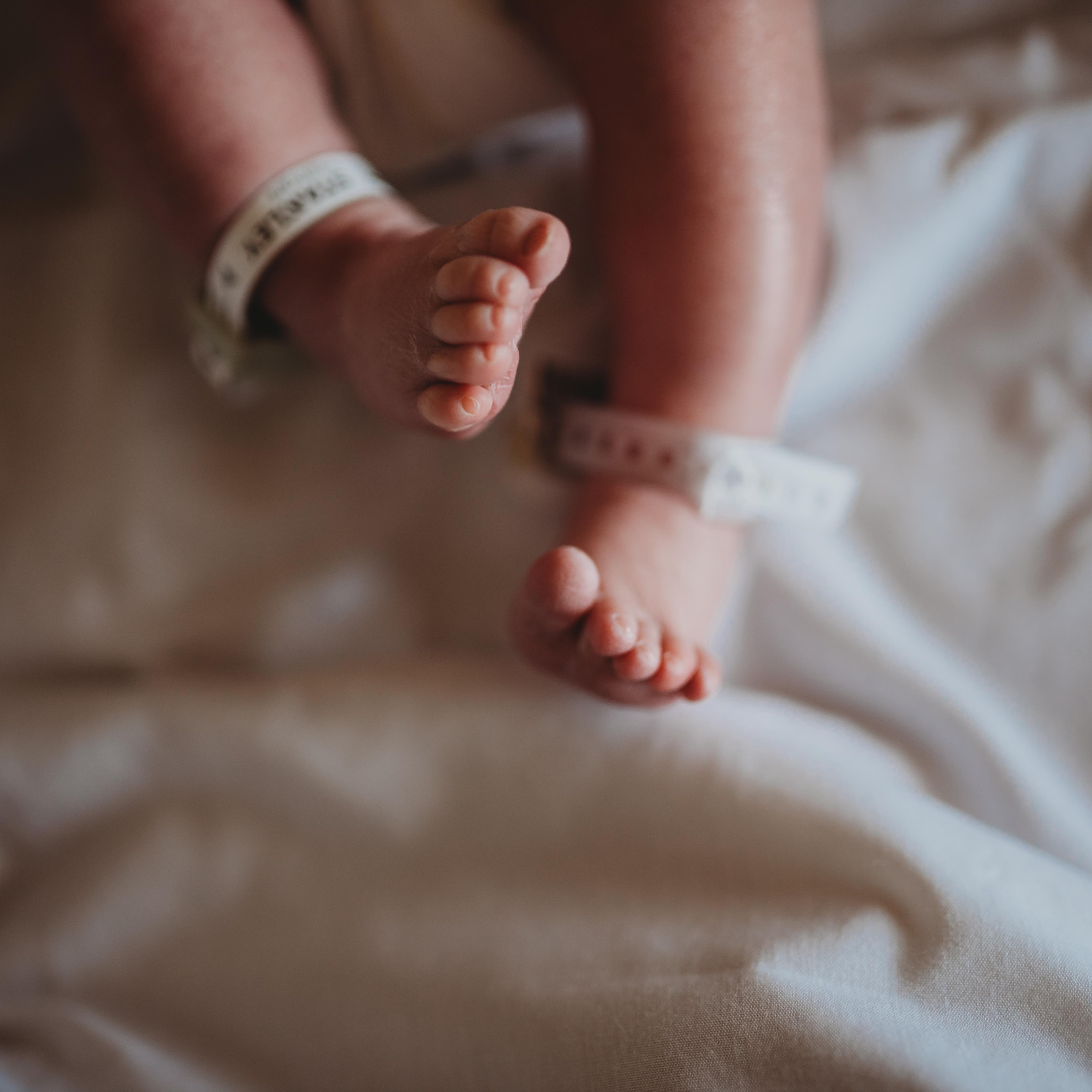 newborn feet