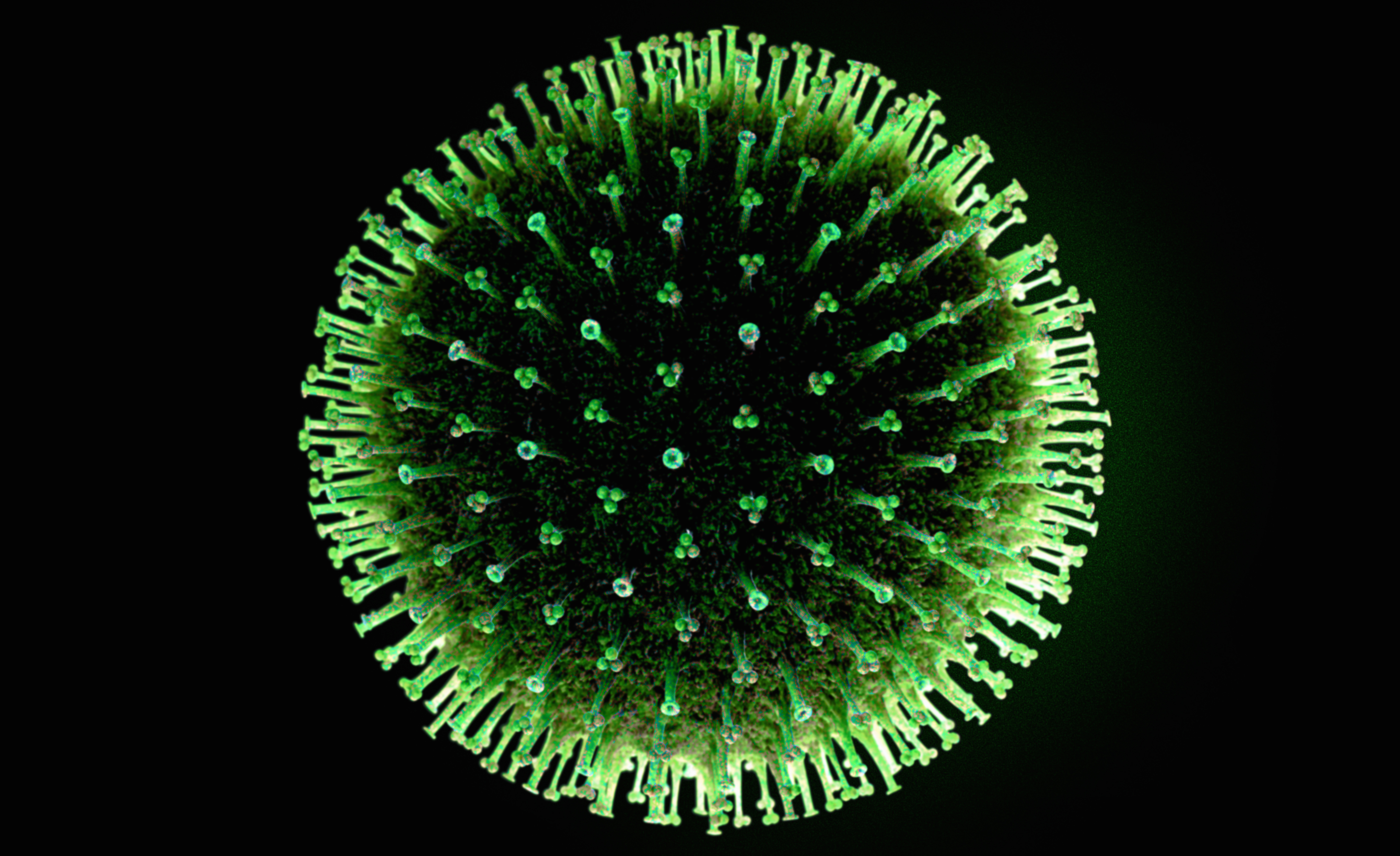Think this flu virus looks nasty? The giant virus is 20,000 times bigger