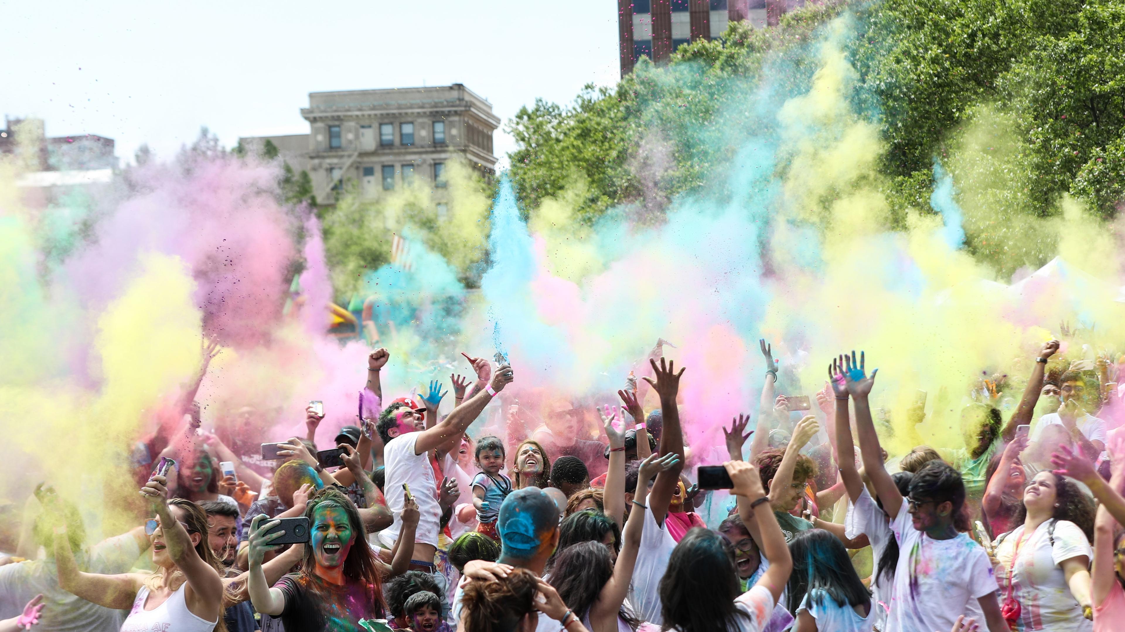 Holi Celebration in New Jersey