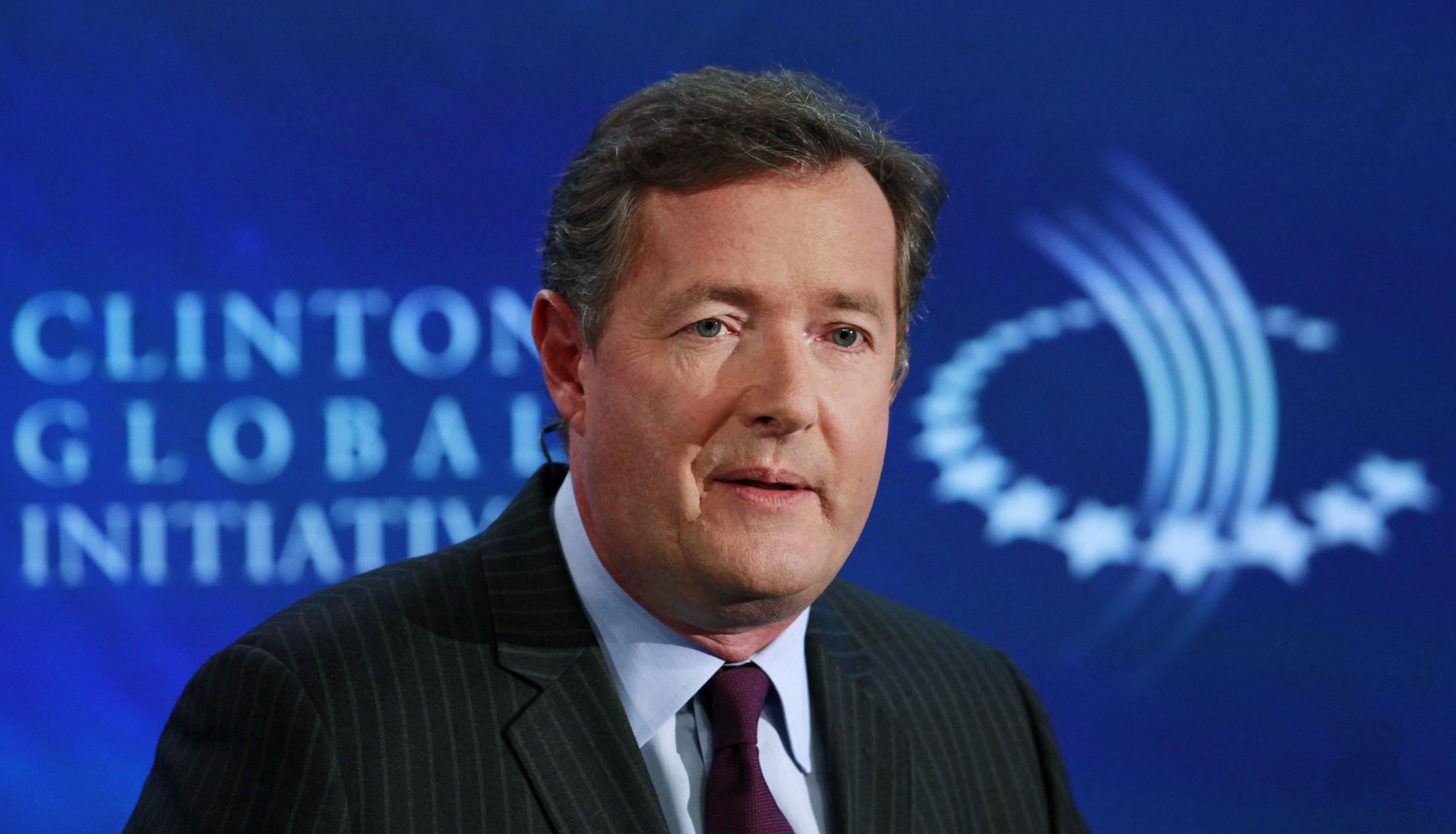 Television host Piers Morgan during the Clinton Global Initiative 2012 (CGI) in New York City, on Sept. 25, 2012.