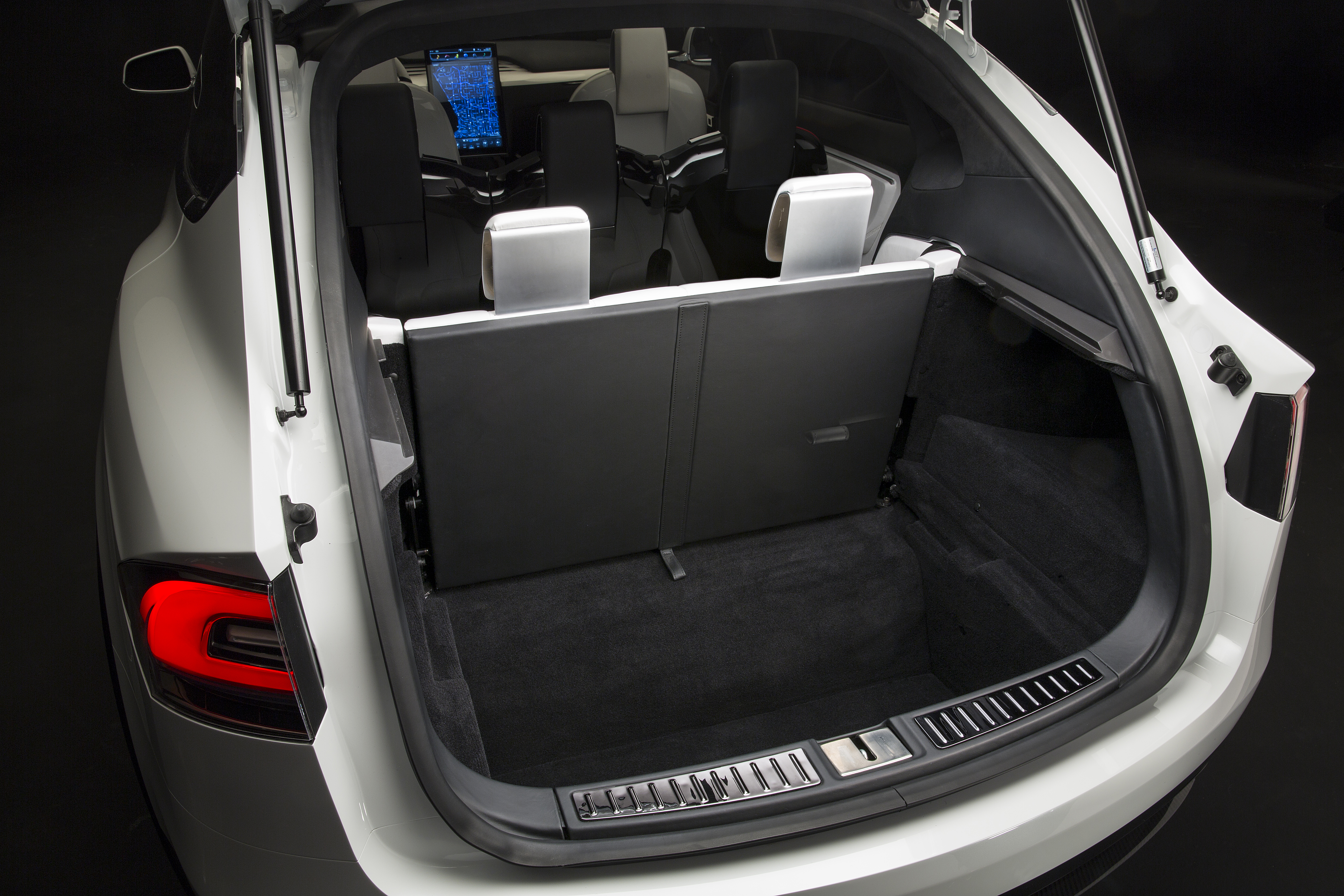 Tesla Model X: See Inside the All-Electric SUV