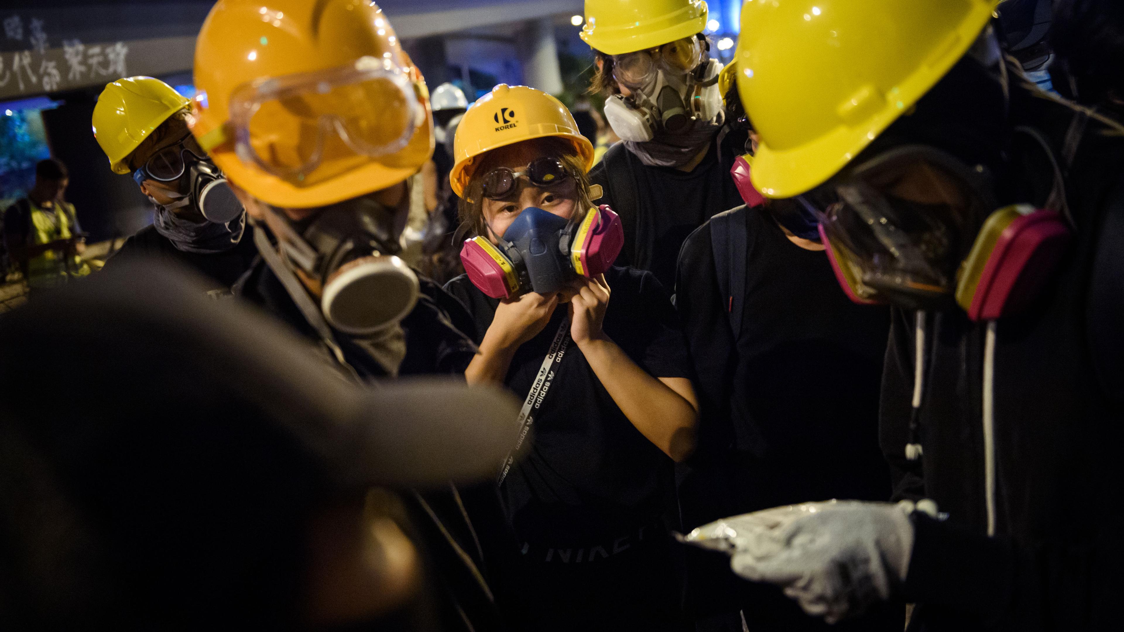 Protests in Hong Kong