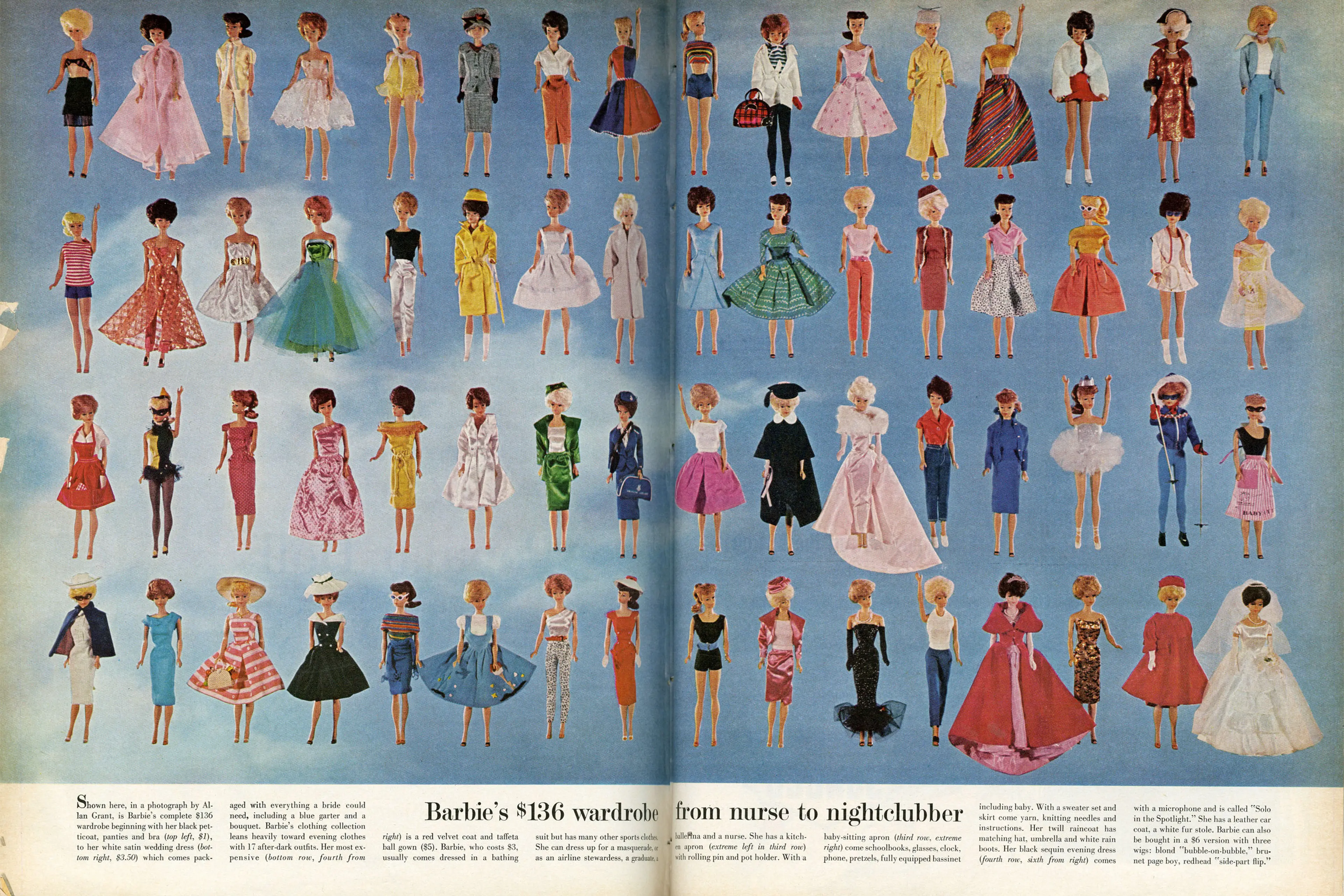 Barbie's Birthday: The Mattel Doll's Entire Wardrobe from 1963 Barbie's Birthday: The Mattel Doll's Entire Wardrobe from 1963