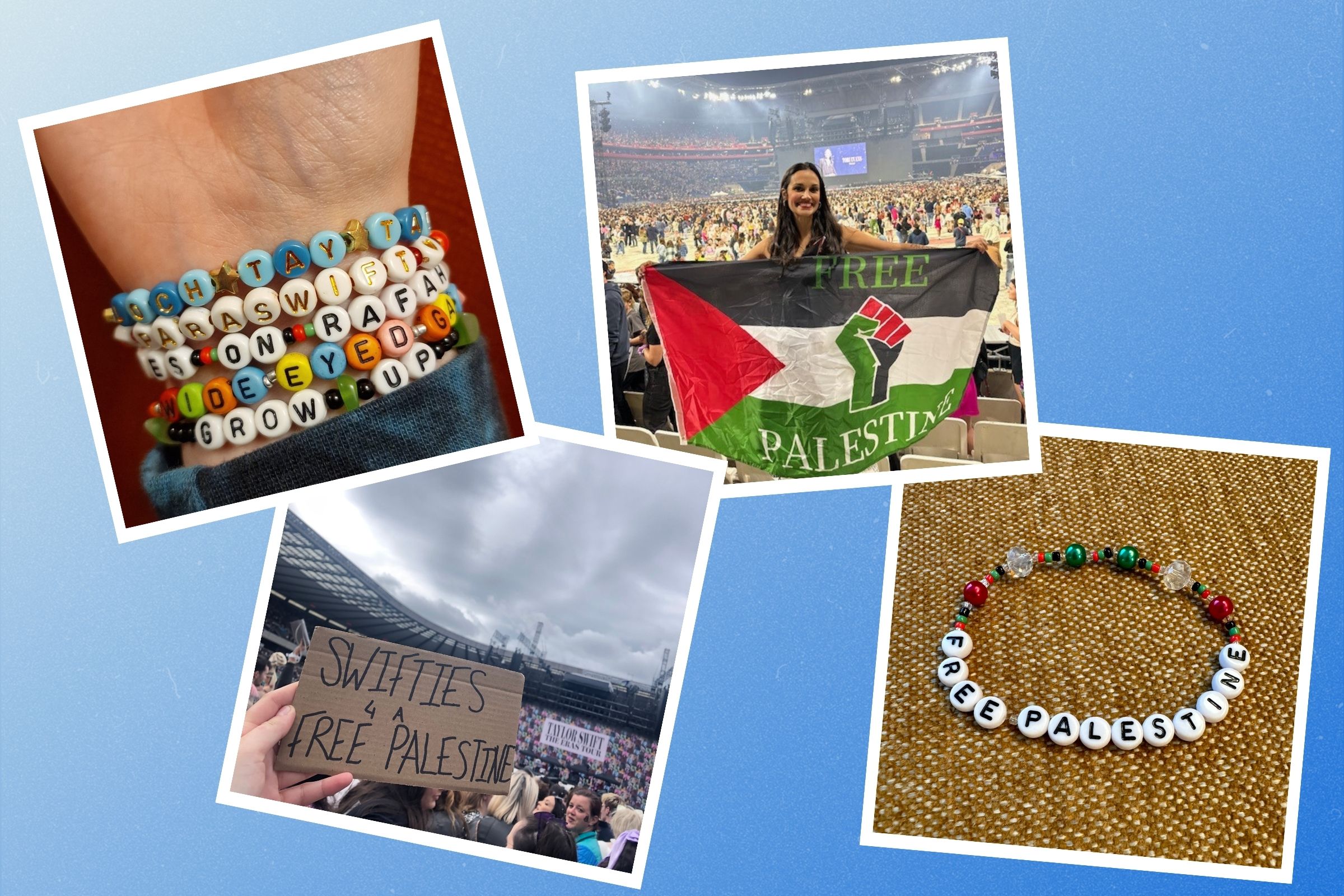 Swifties Show Palestinian Solidarity at Eras Tour