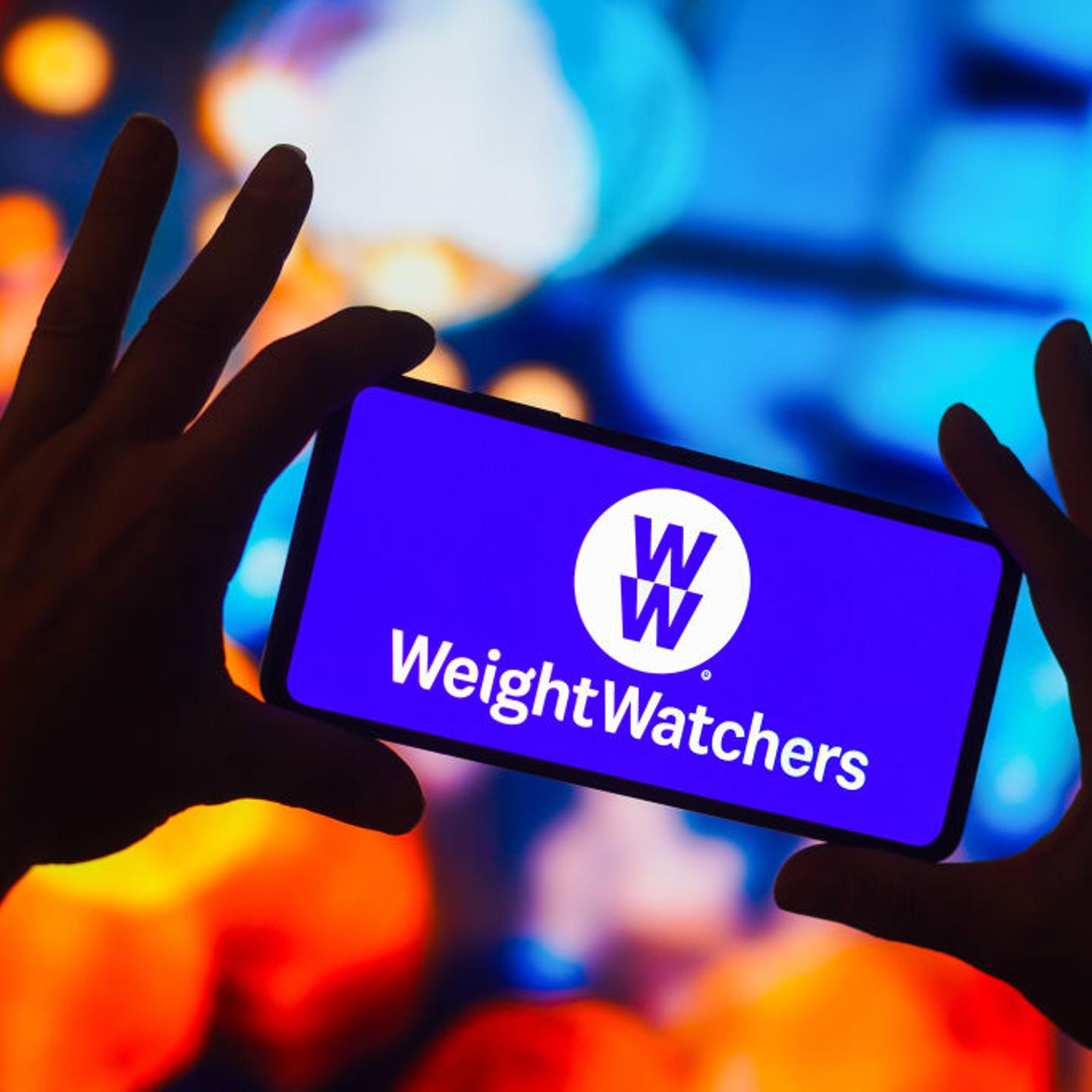 In this photo illustration, the Weight Watchers (WW