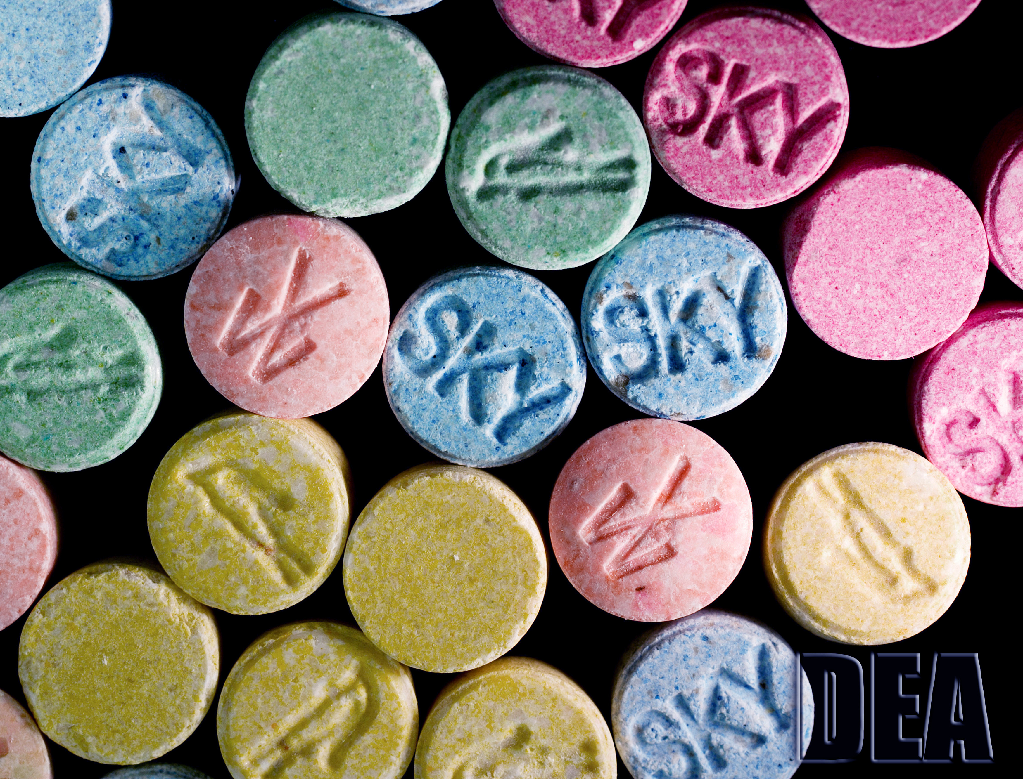 Ecstasy pills.