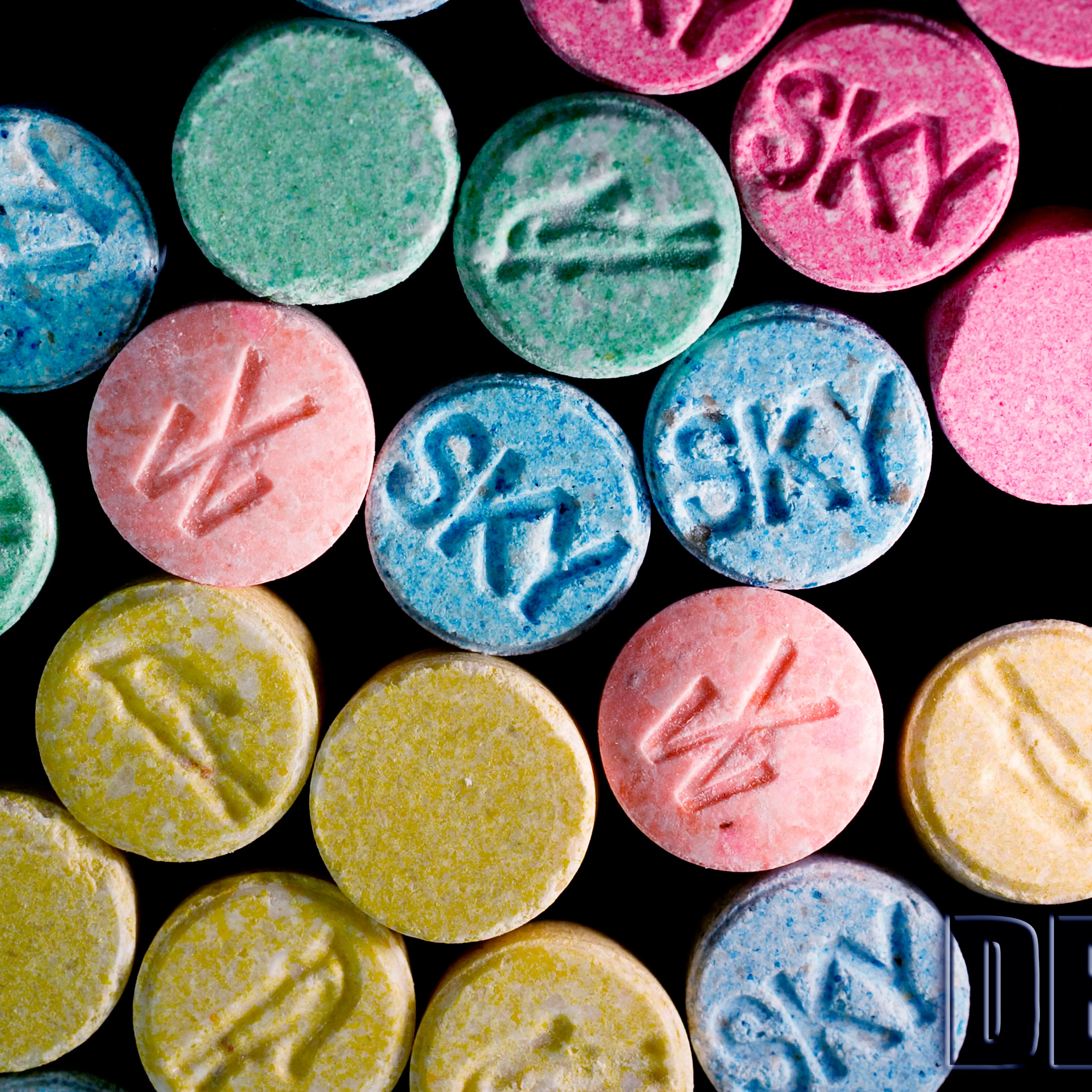 Ecstasy pills.