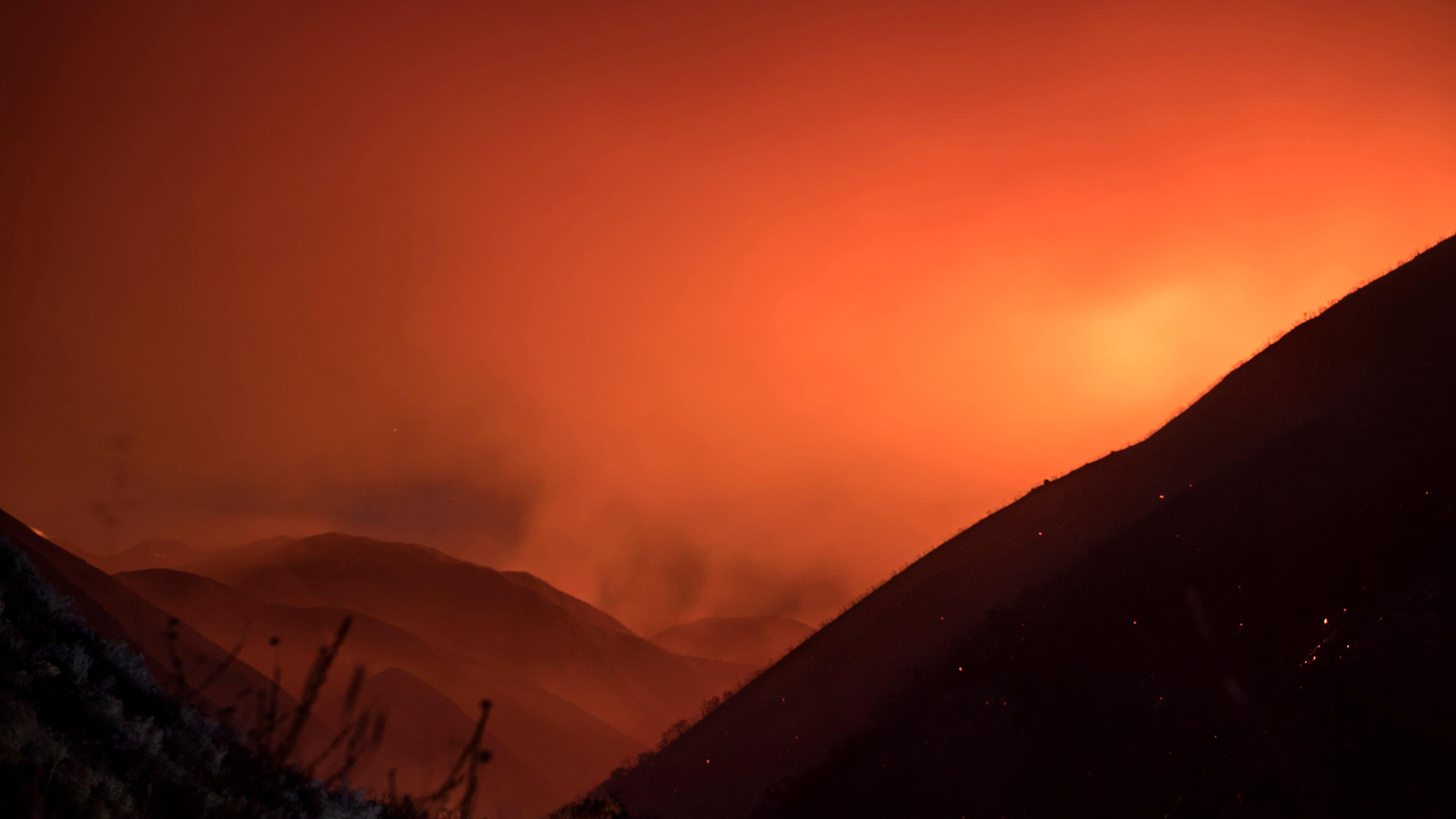 Holy Fire breaks out in Cleveland National Forest in Southern California