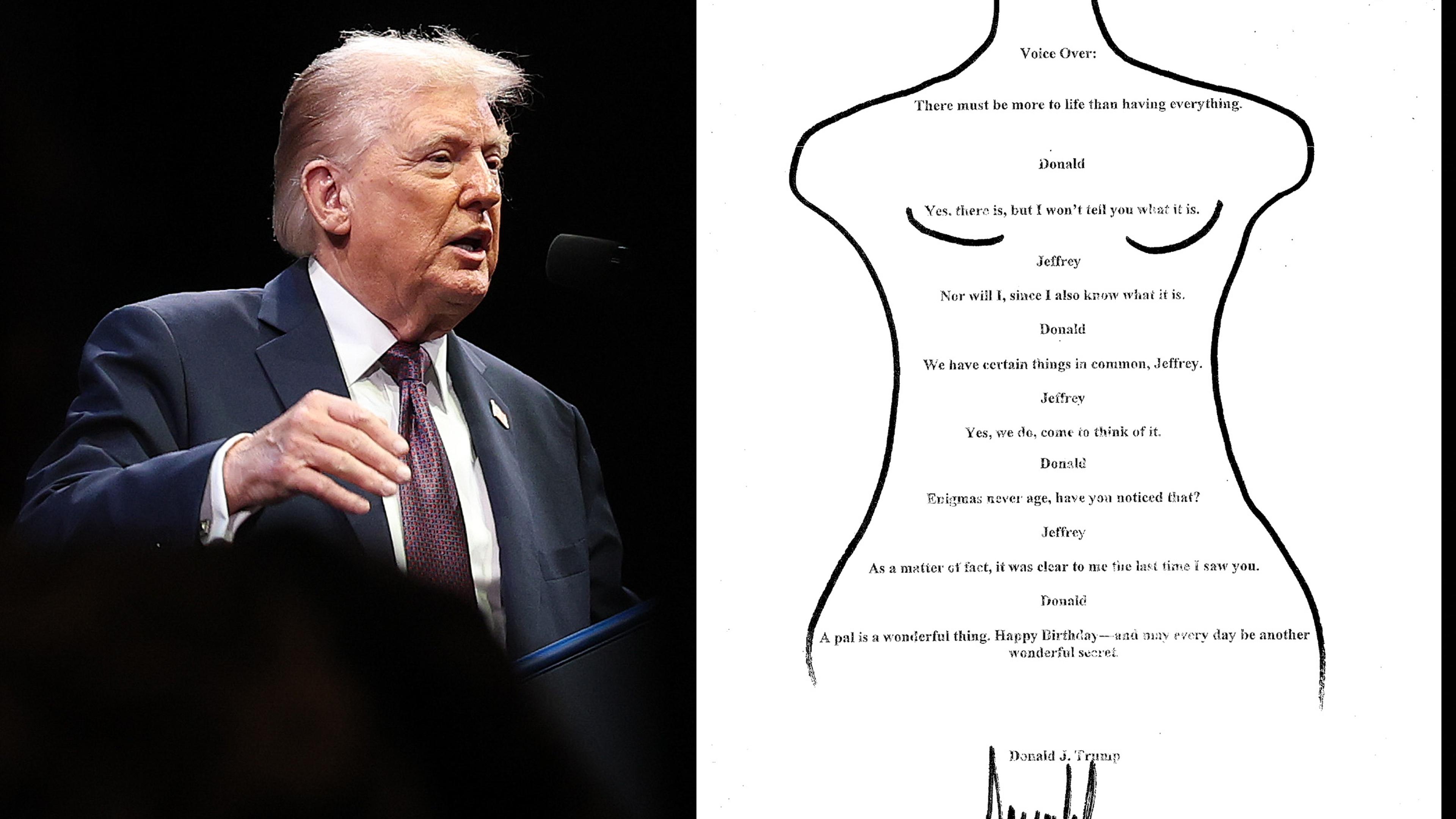 A Look at the Letters Inside Epstein's 'Birthday Book' A Look at the Letters Inside Epstein's 'Birthday Book'
