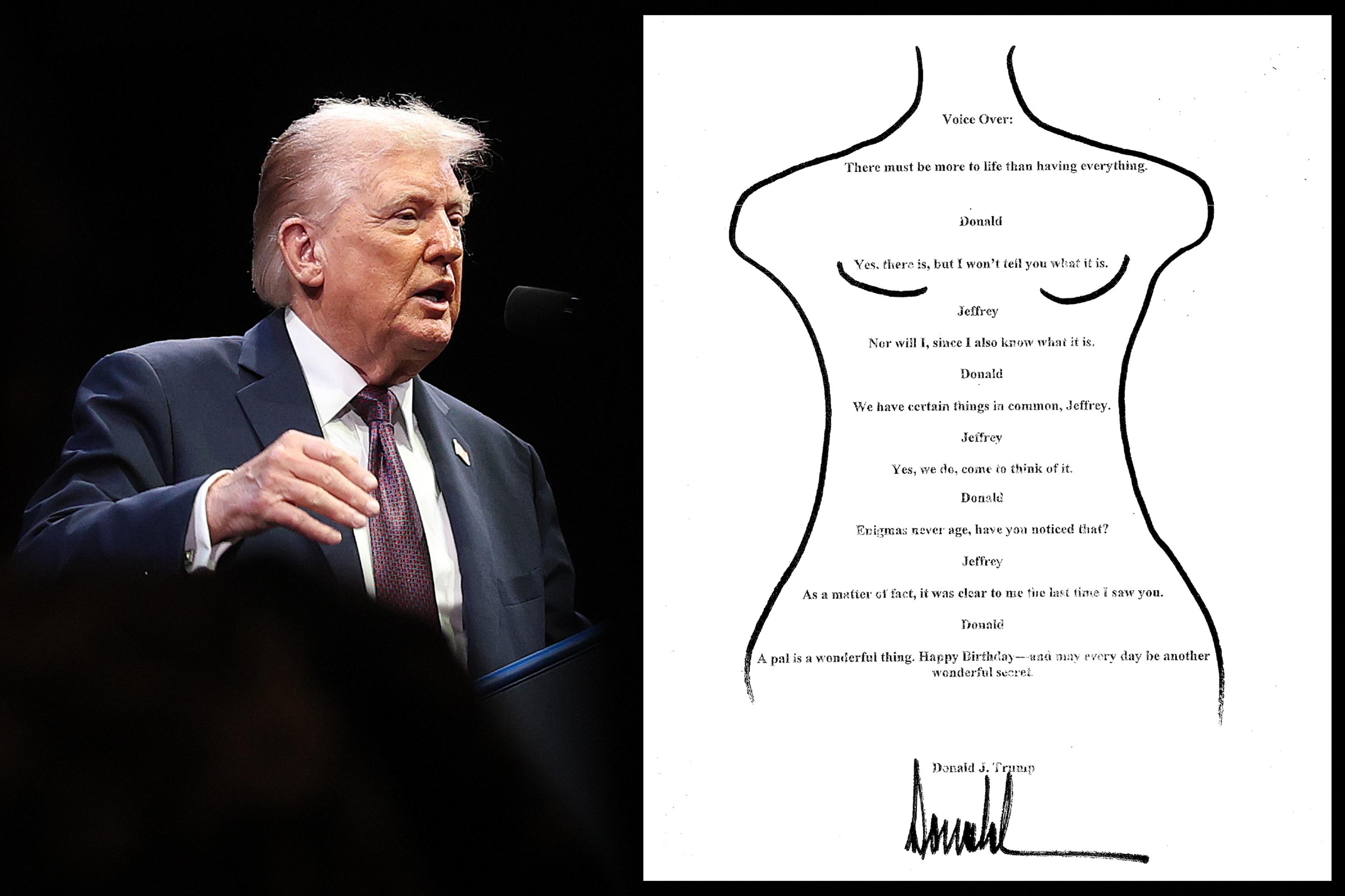 A Look at the Letters Inside Epstein's 'Birthday Book' A Look at the Letters Inside Epstein's 'Birthday Book'