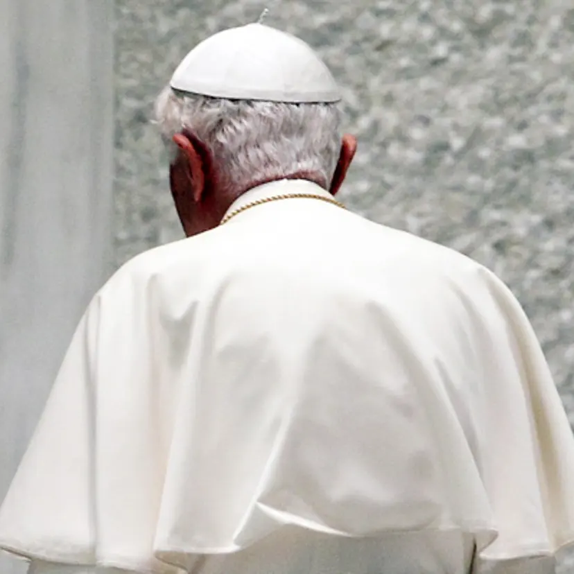 Pope Benedict XVI during his general audience in aula Paolo VI at the Vatican, on July 27, 2012.