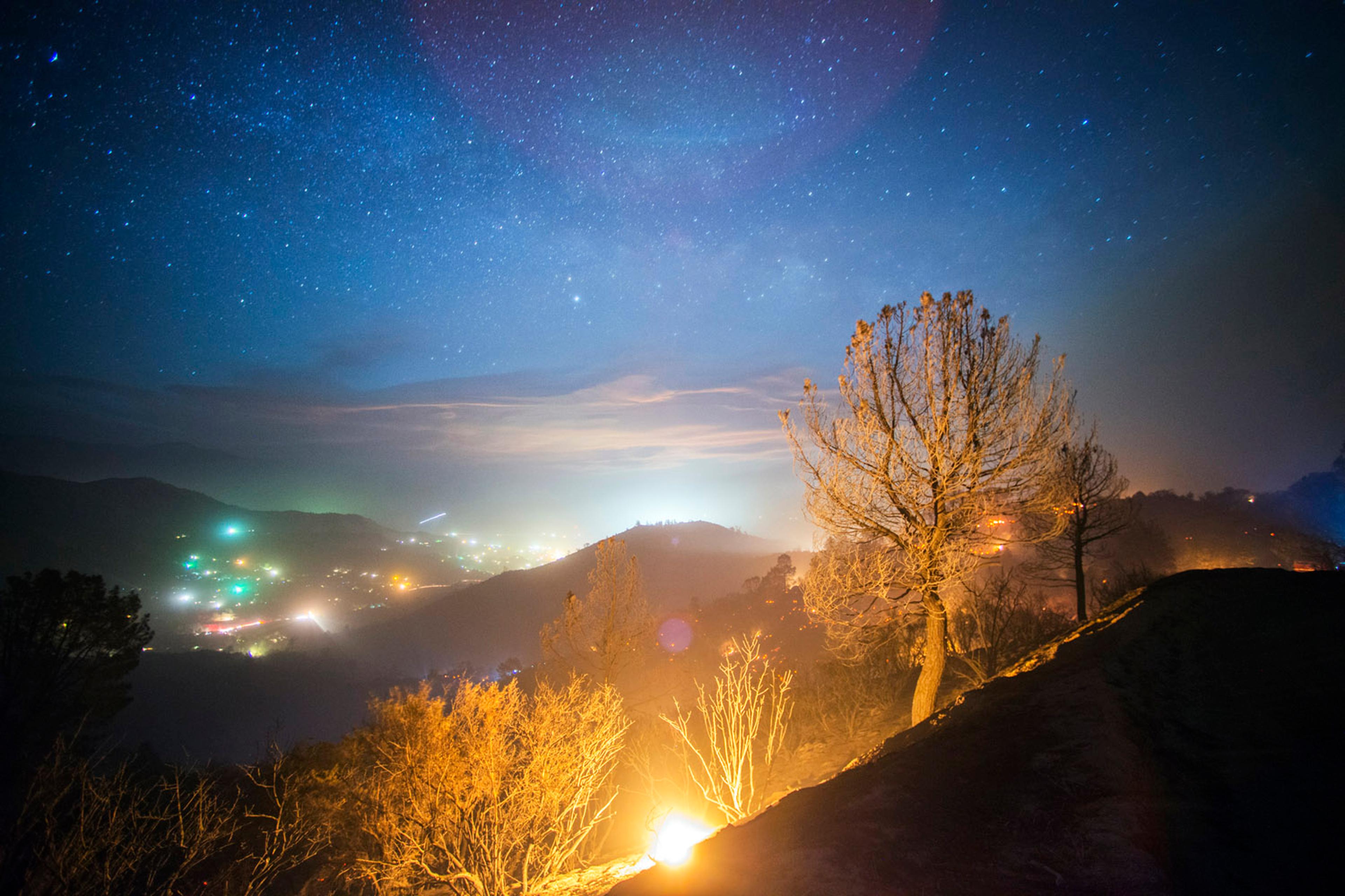 Stuart Palley Chasing Blazes: Stuart Palley's Photos of Wildfires