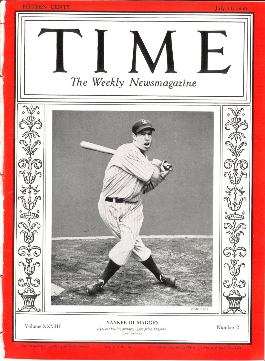 Magazine Cover: 1936-07-13