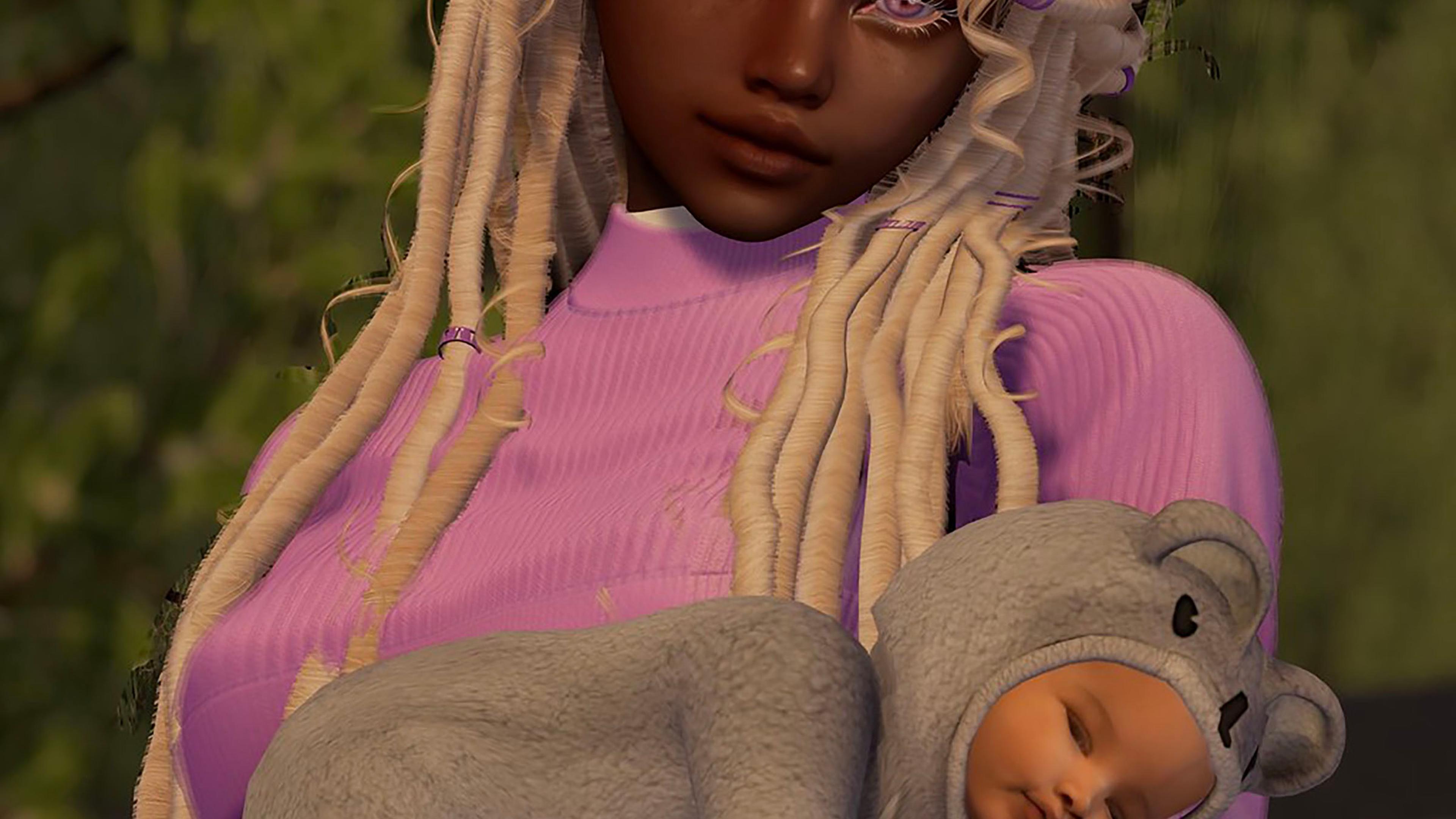 A Zooby Second Life avatar