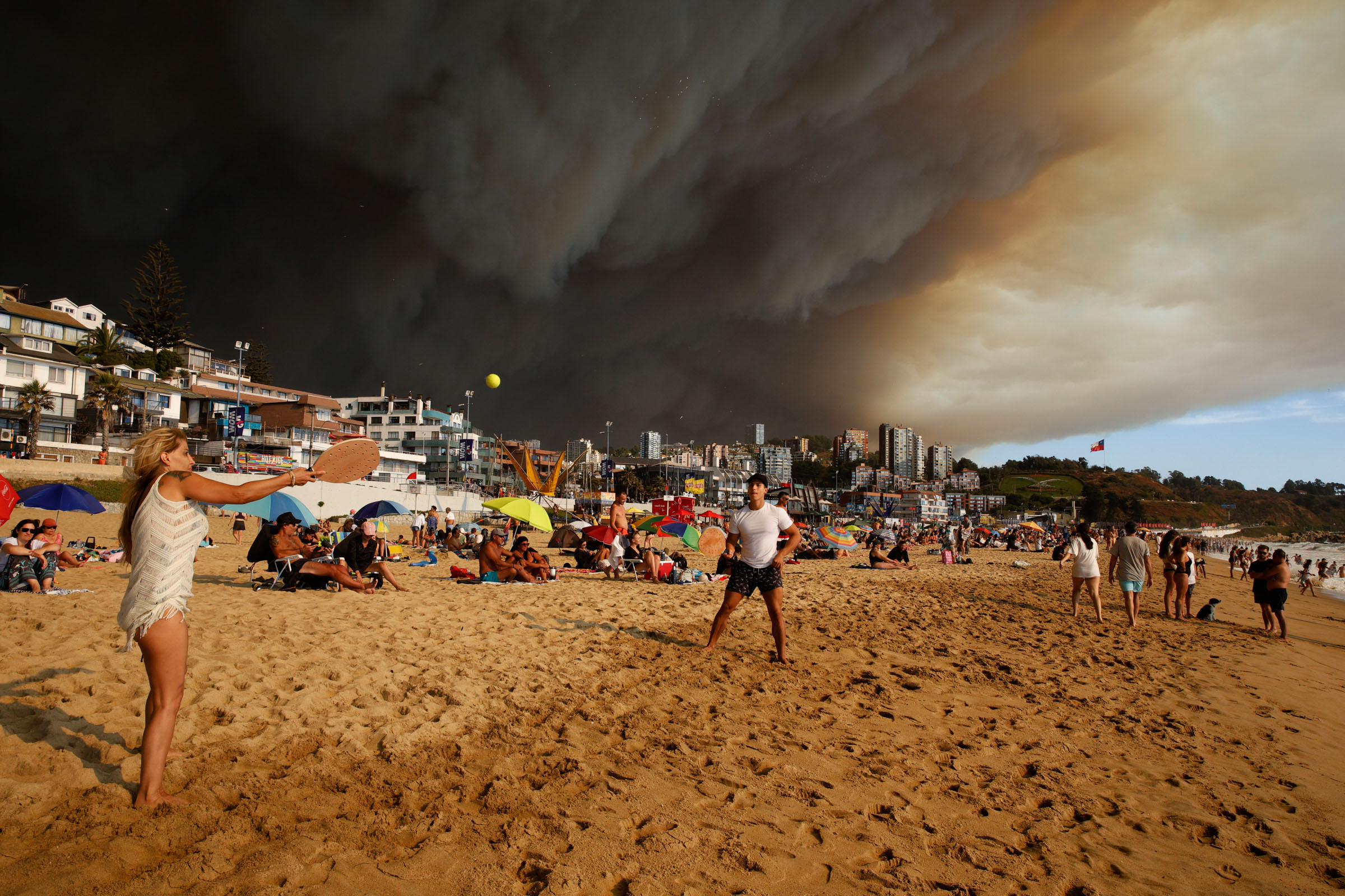 APTOPIX Chile Fires