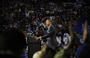Obama Tries to Close the Deal in Pittsburgh