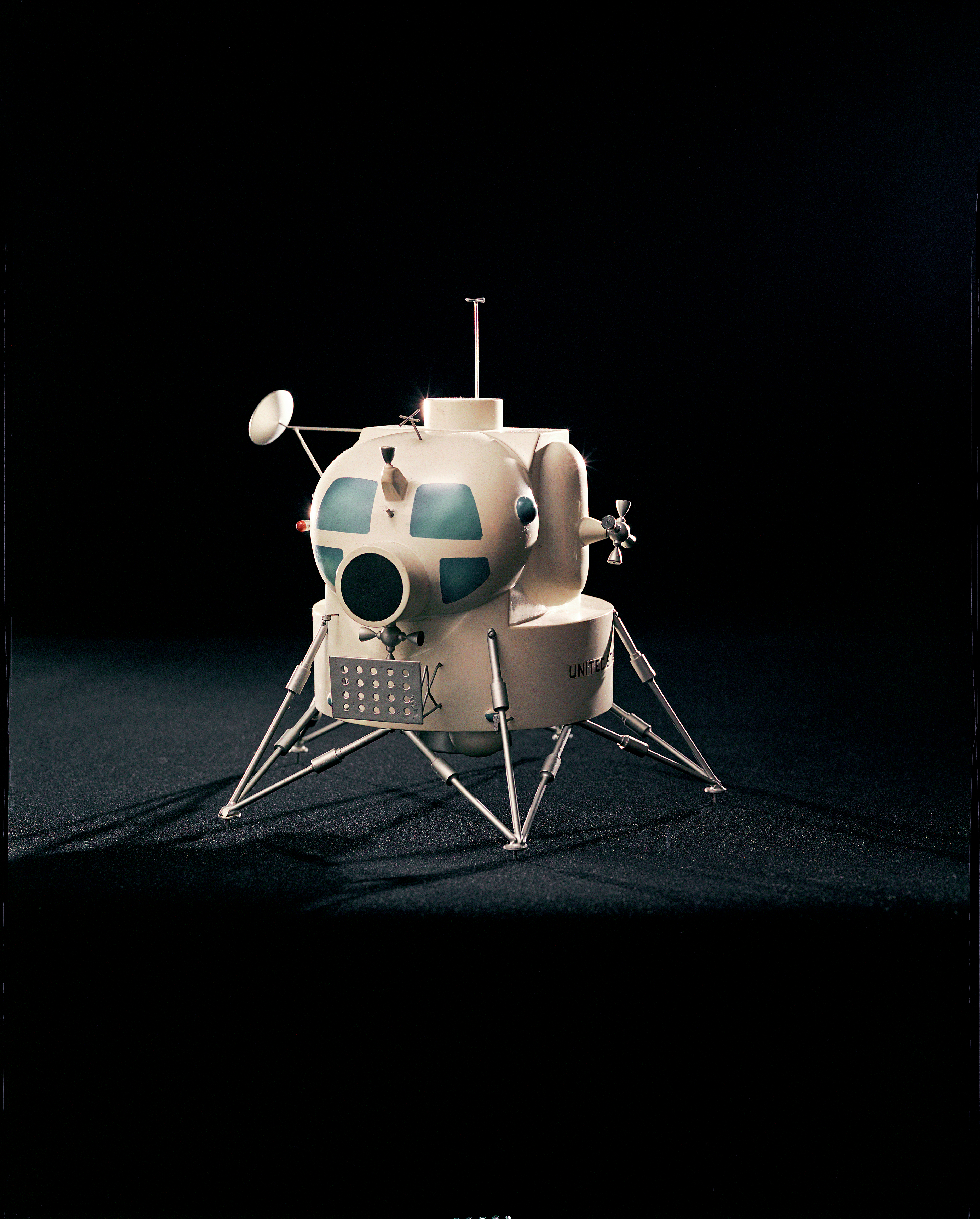 Early lunar module model, 1960s.