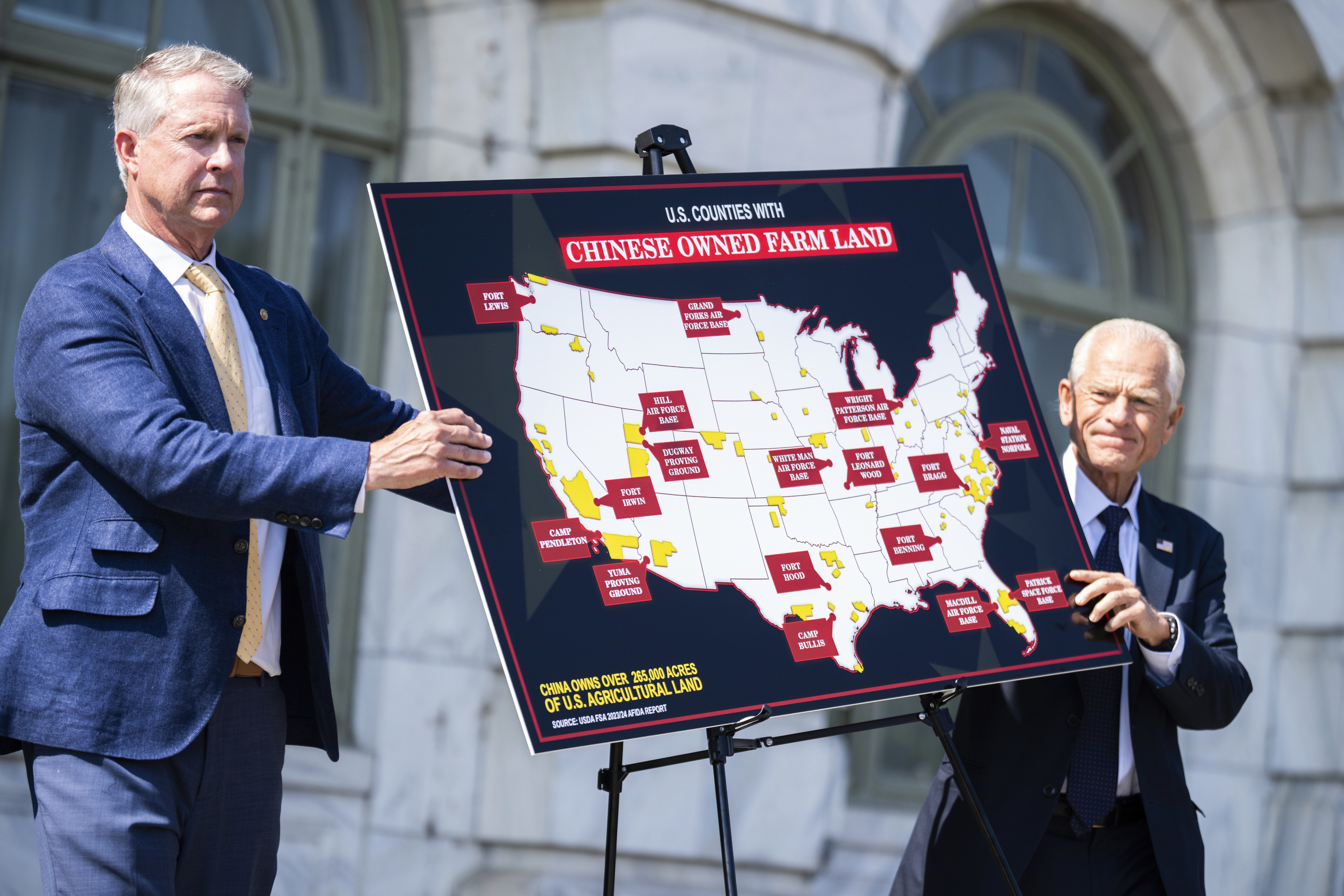 Trumps Reversal on China Buying U.S. Farmland Angers MAGA Supporters