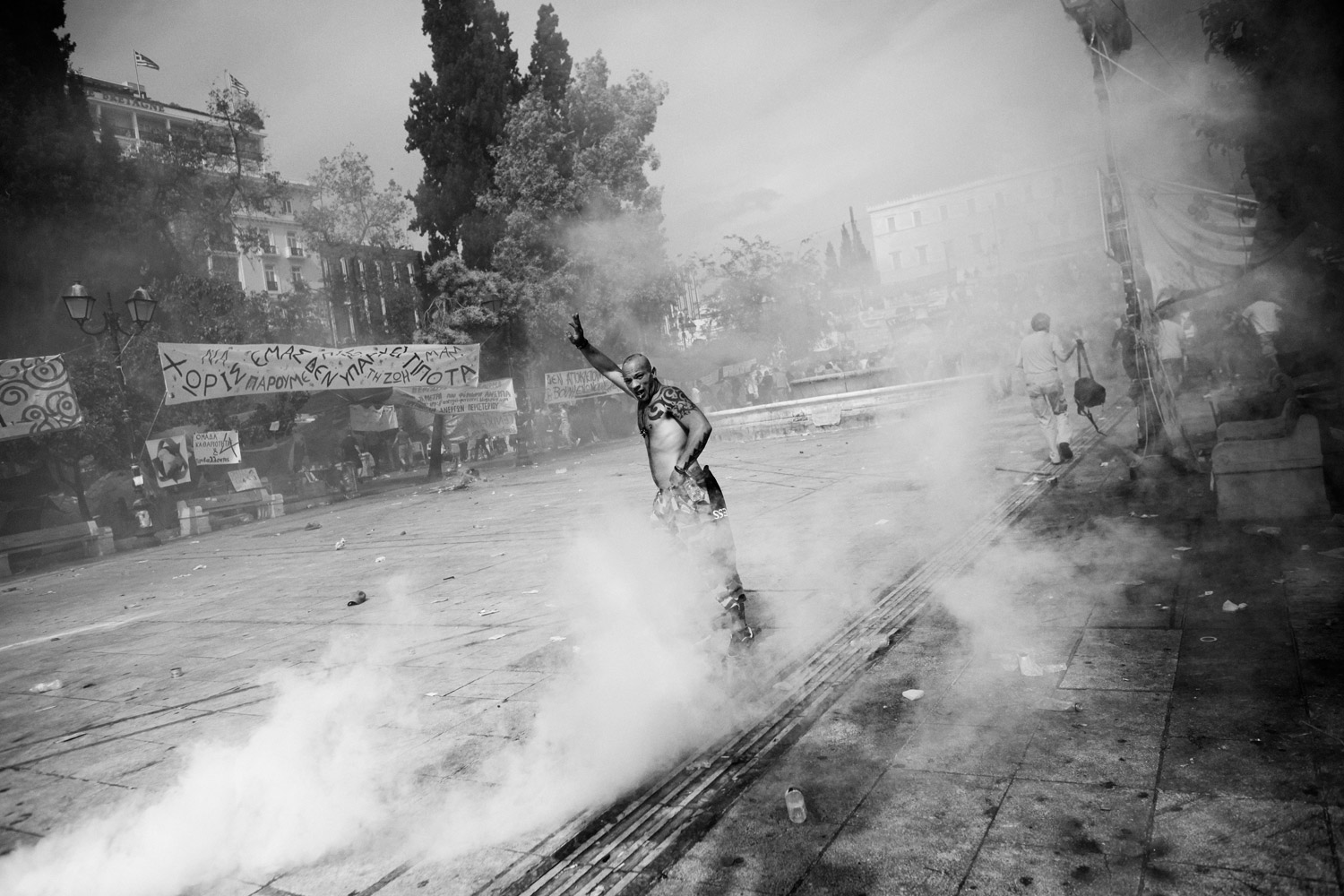 Panic on the Streets of Athens