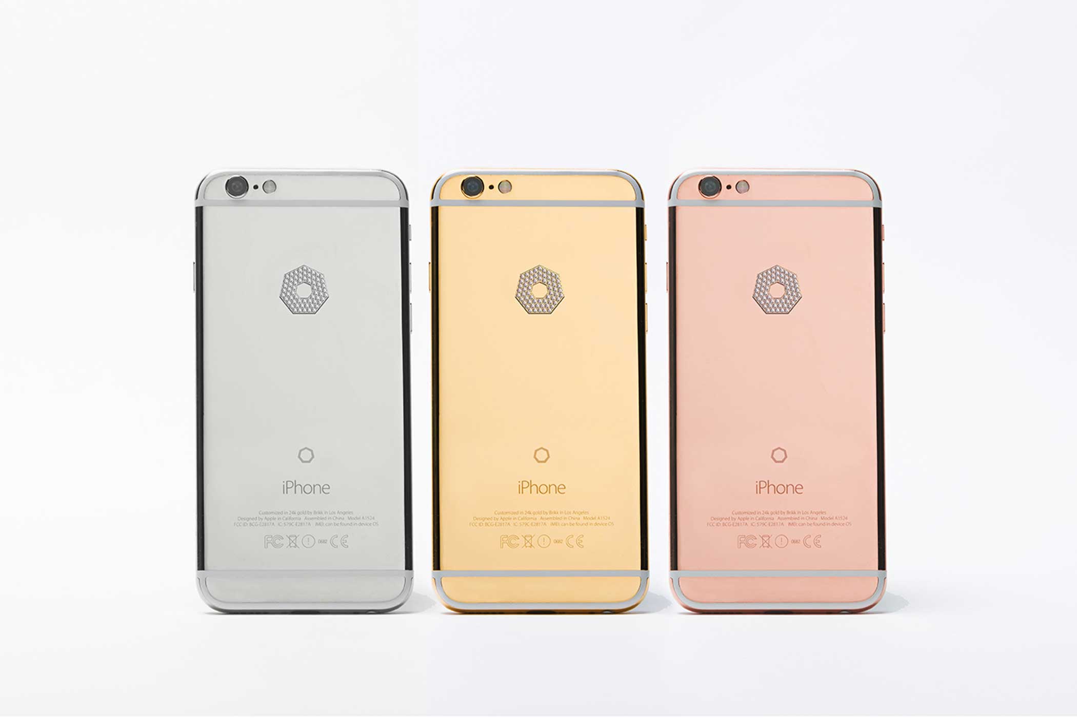 See Brikk's New Gold and Diamond iPhone 6s Priced at $200K