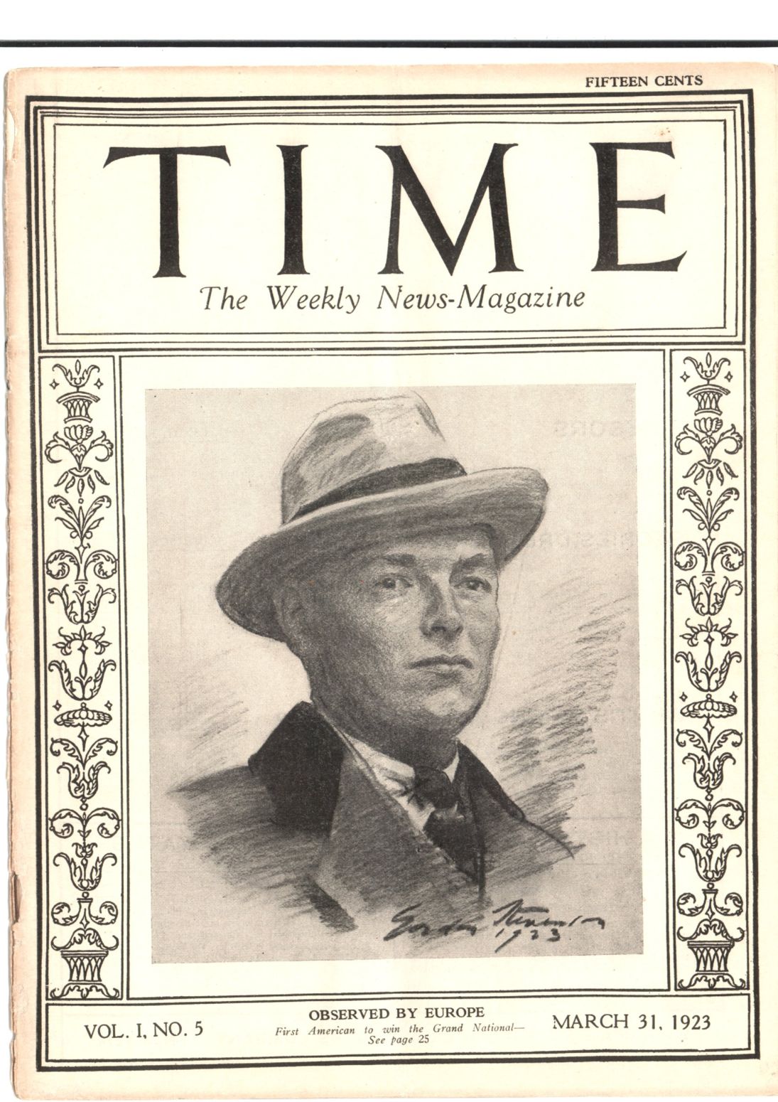 Magazine Cover: 1923-03-31