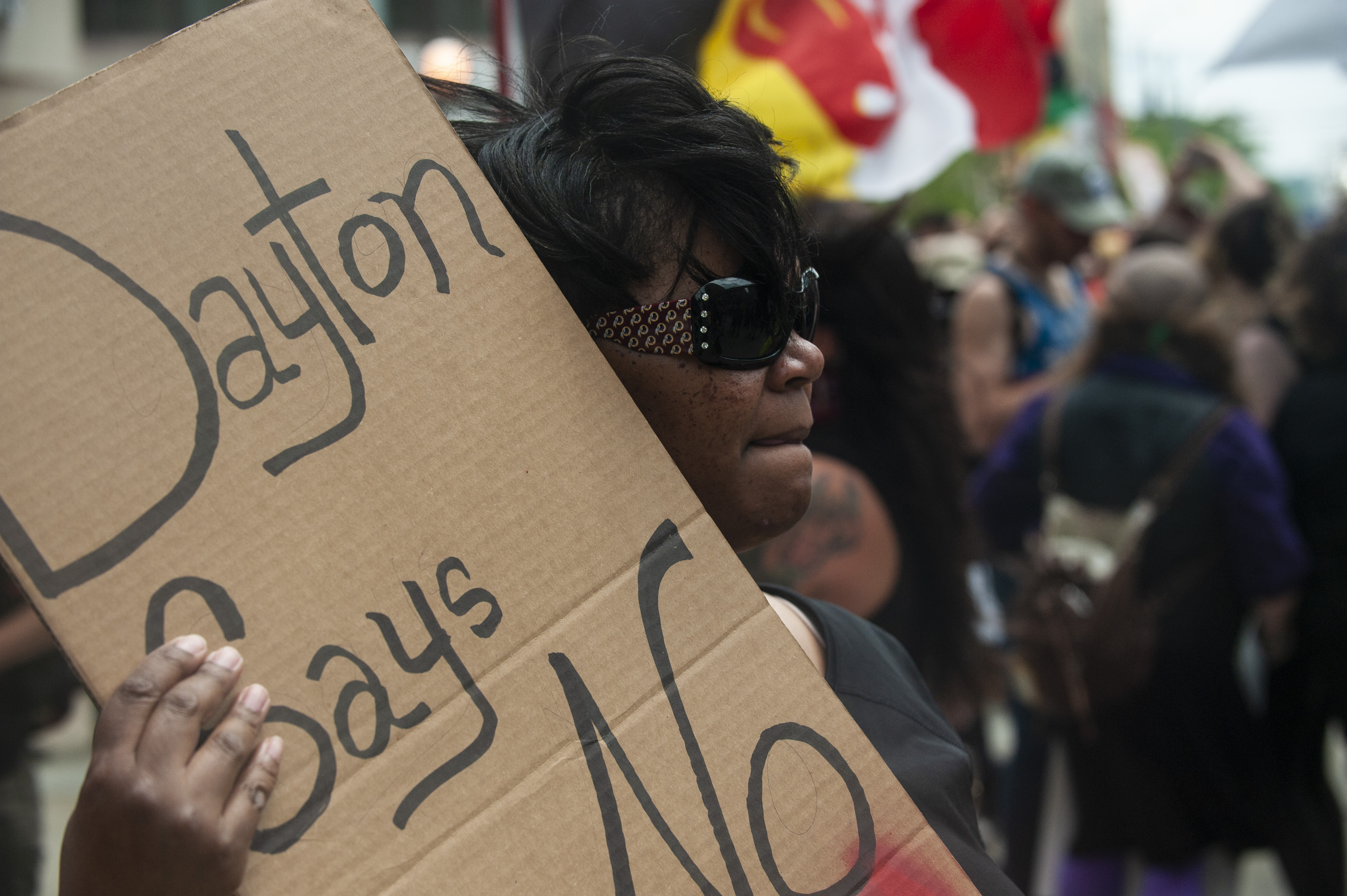 9 People Showed Up for the KKK Rally in Dayton, Ohio. 600
