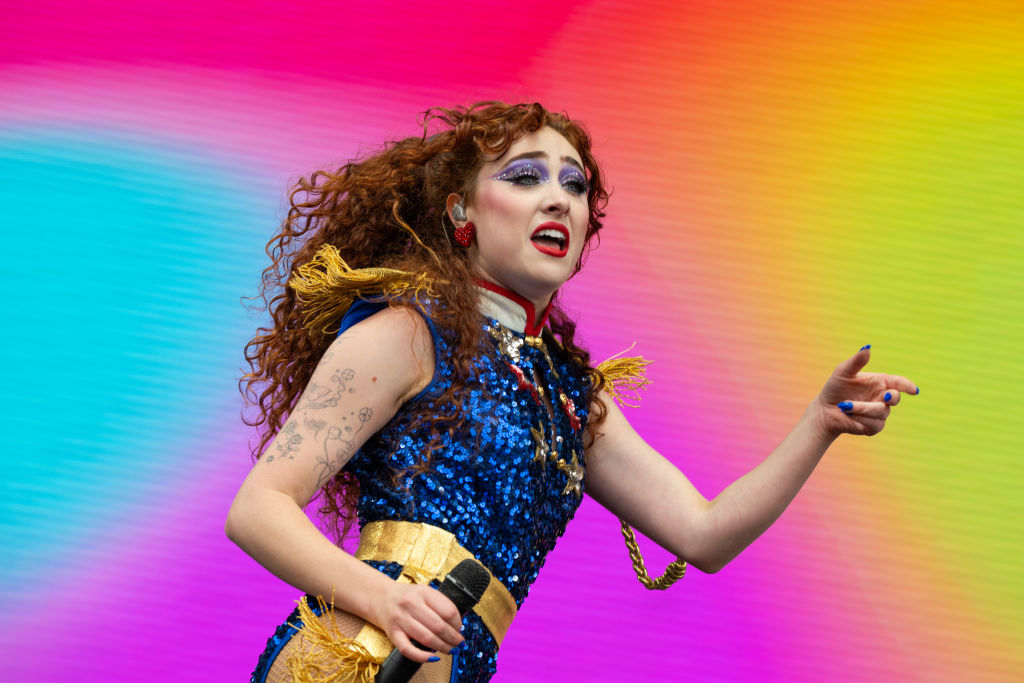 Chappell Roan performs at Outside Lands at Golden Gate Park in San Francisco, Calif. on Aug. 11, 2024.