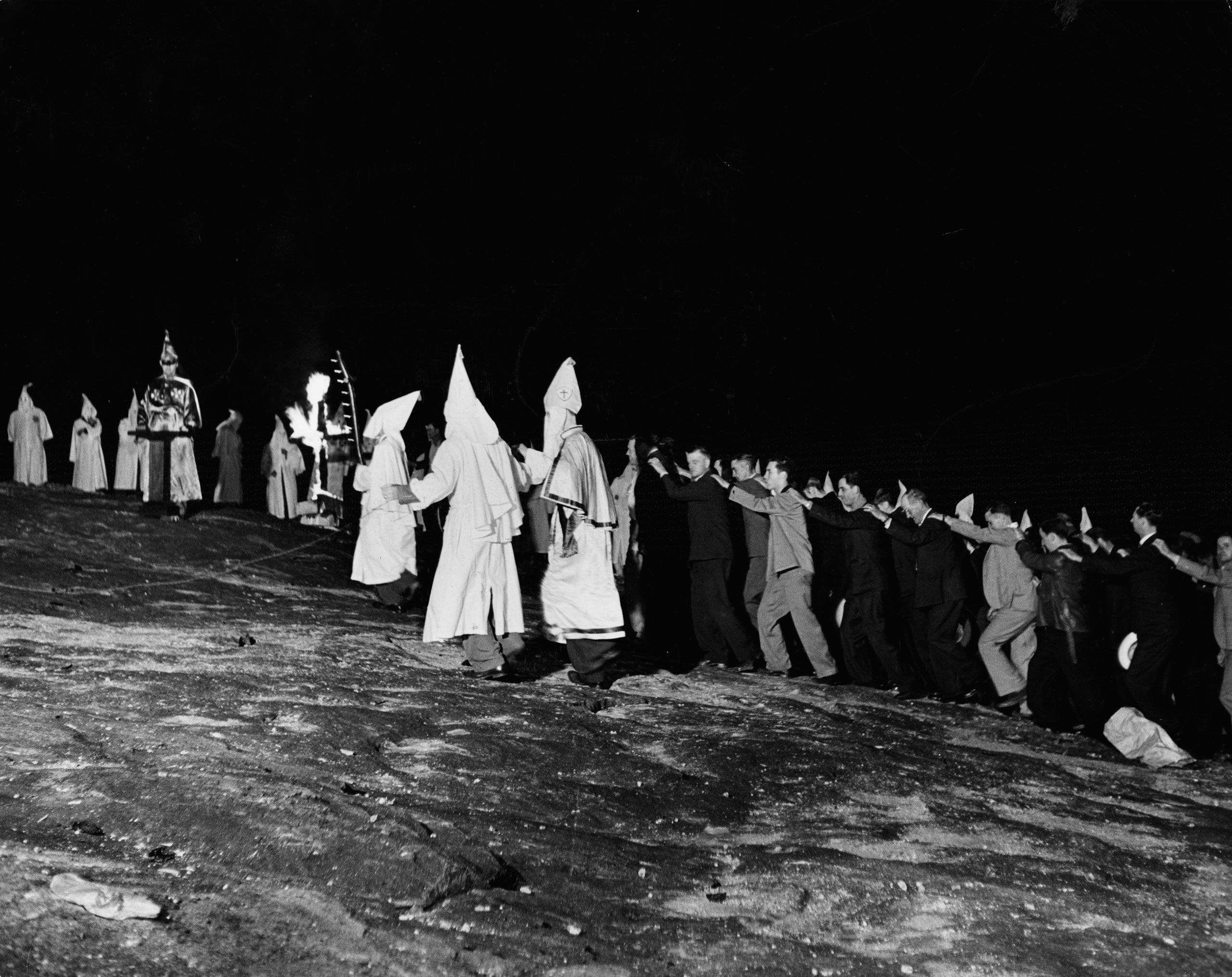 Joining the KKK: Photos From a Ku Klux Klan Initiation in 1946 Georgia