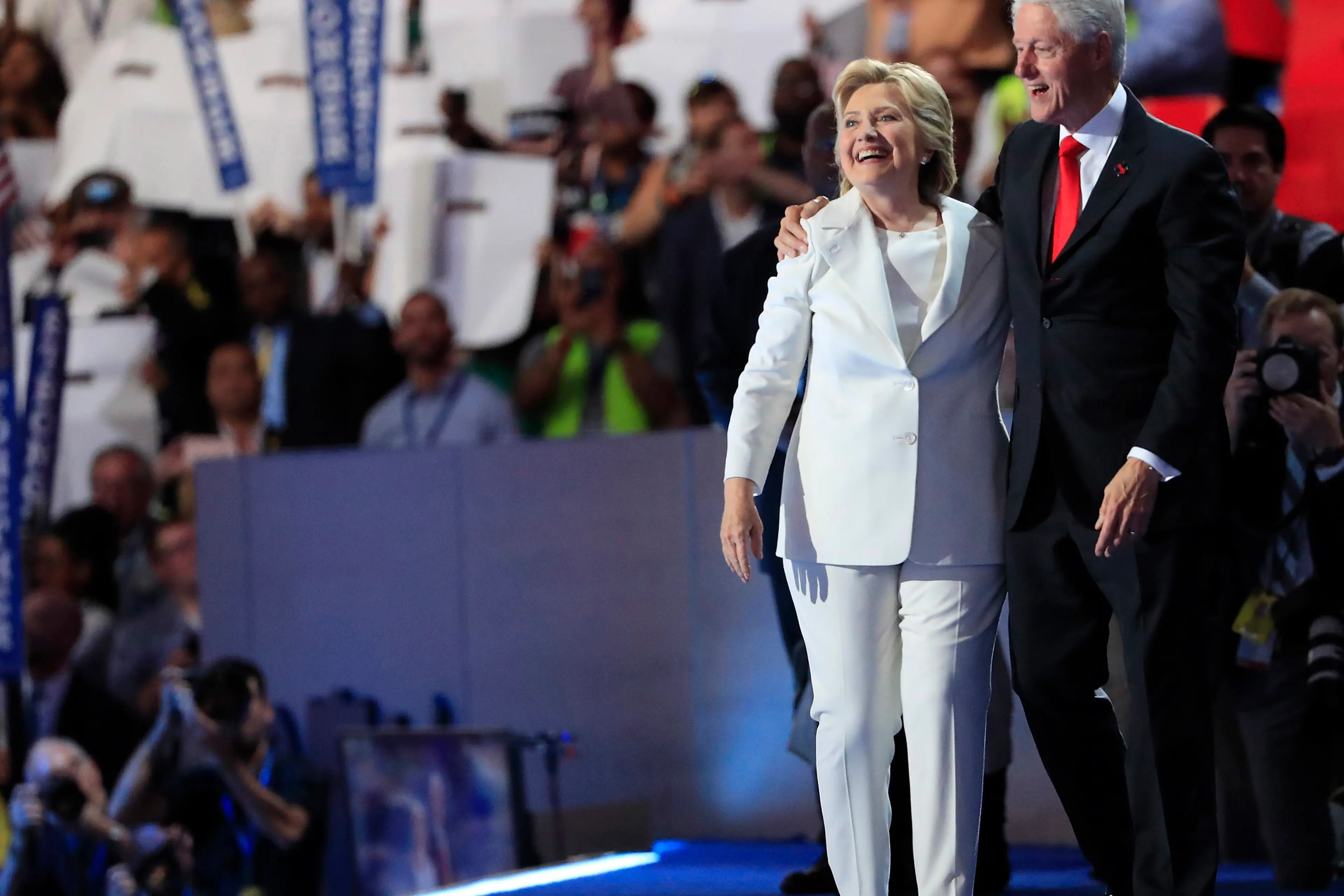 DNC: Bill and Hillary Clinton Spoke About Marriage DNC: Bill and Hillary Clinton Spoke About Marriage