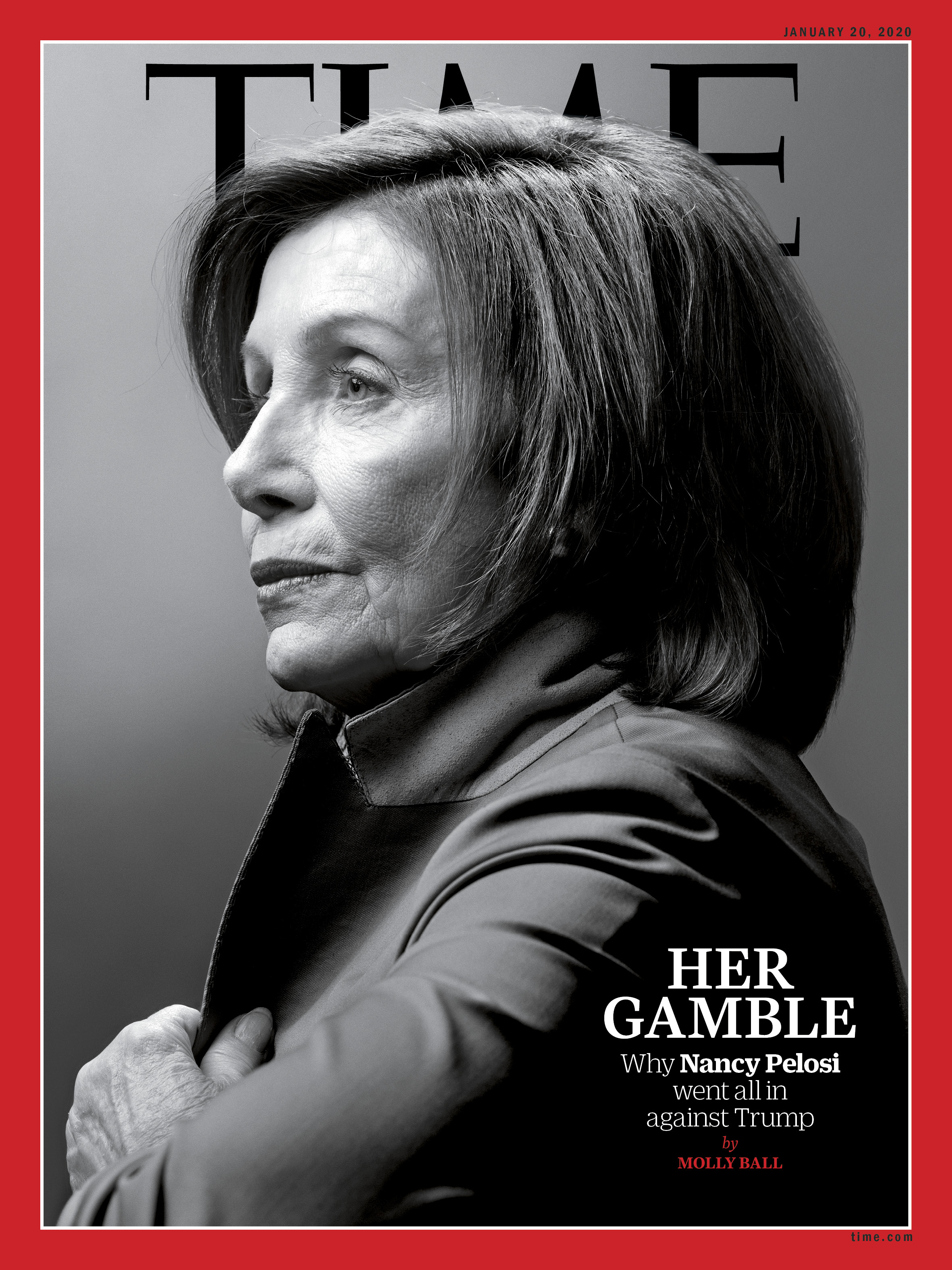 Nancy Pelosi Gamble Time Magazine Cover