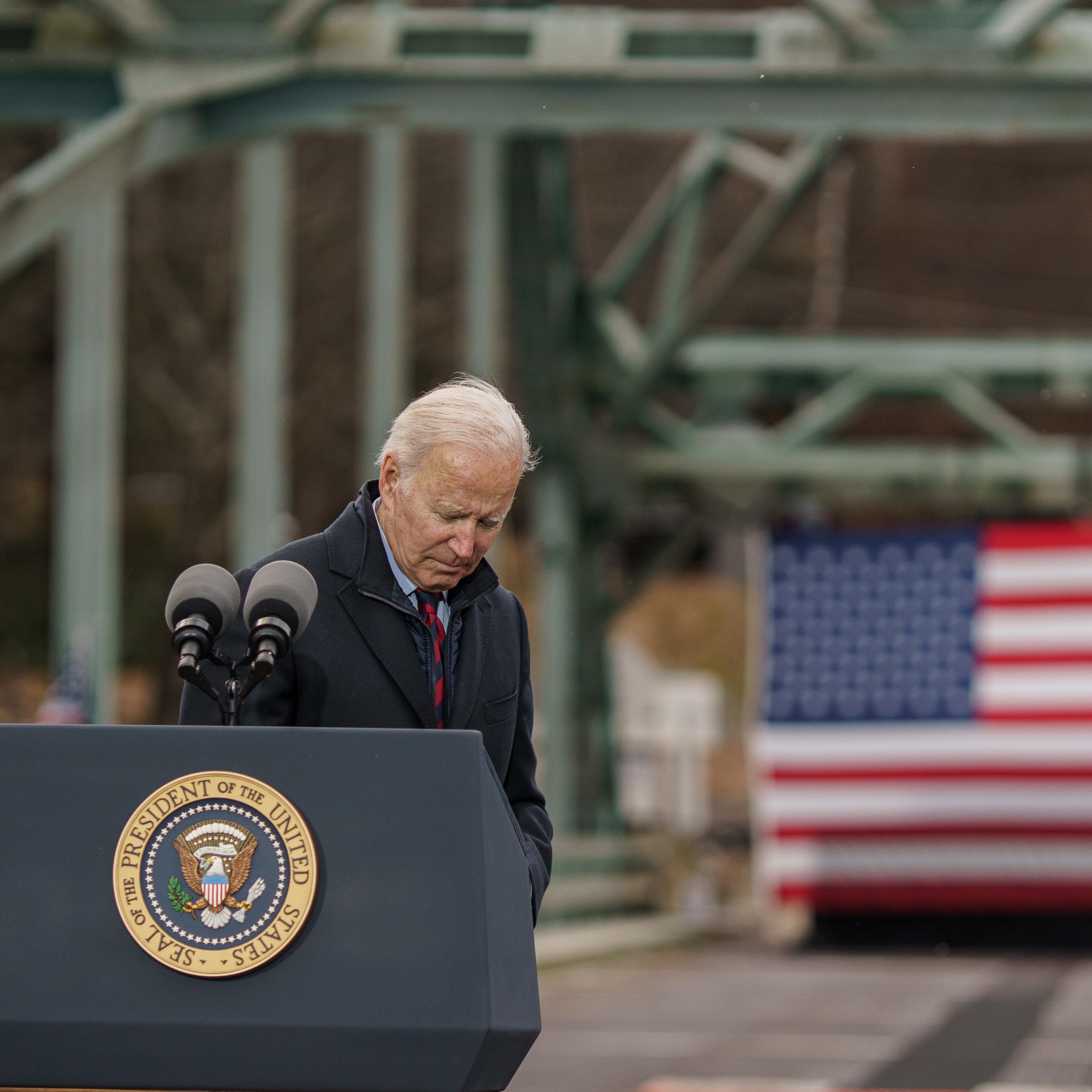 US President Joe Biden Visited New Hampshire Bridge Following Signing of the $1.2 Trillion Infrastructure Bill