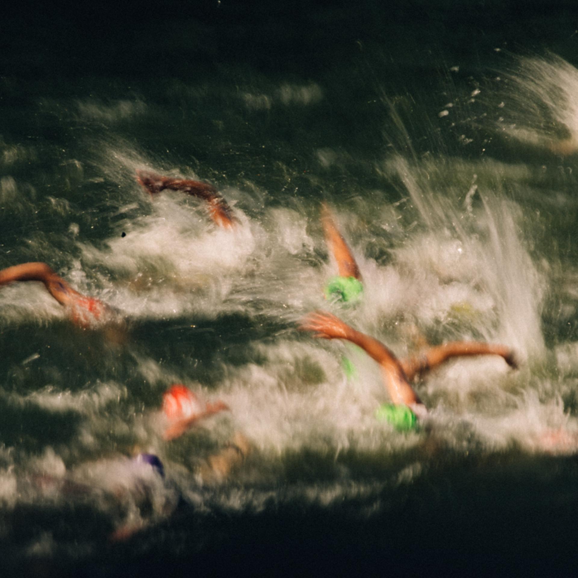 Men's Triathlon, Pont Alexandre III, July 31.