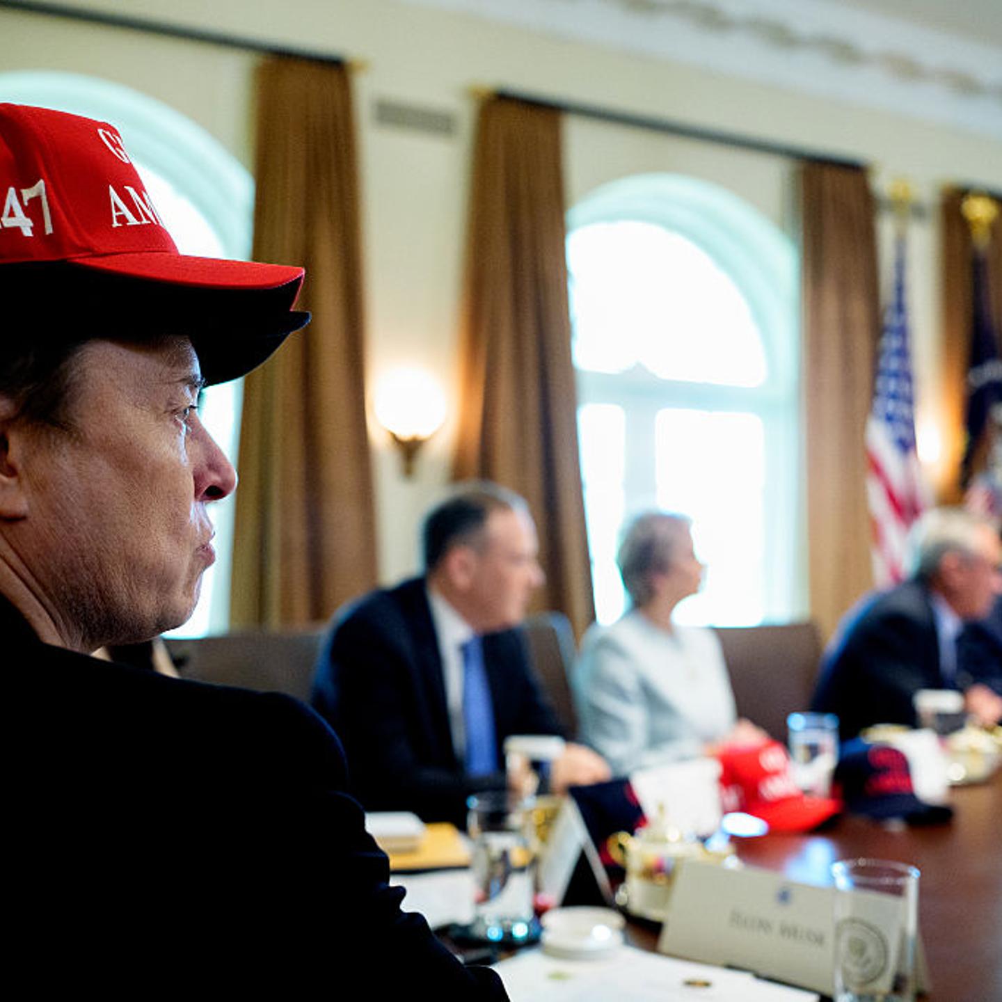 President Trump Holds Cabinet Meeting At White House