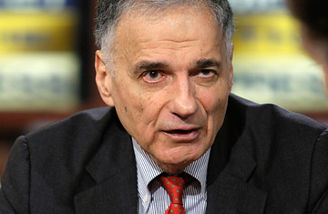 Nader Spoils for a Fight