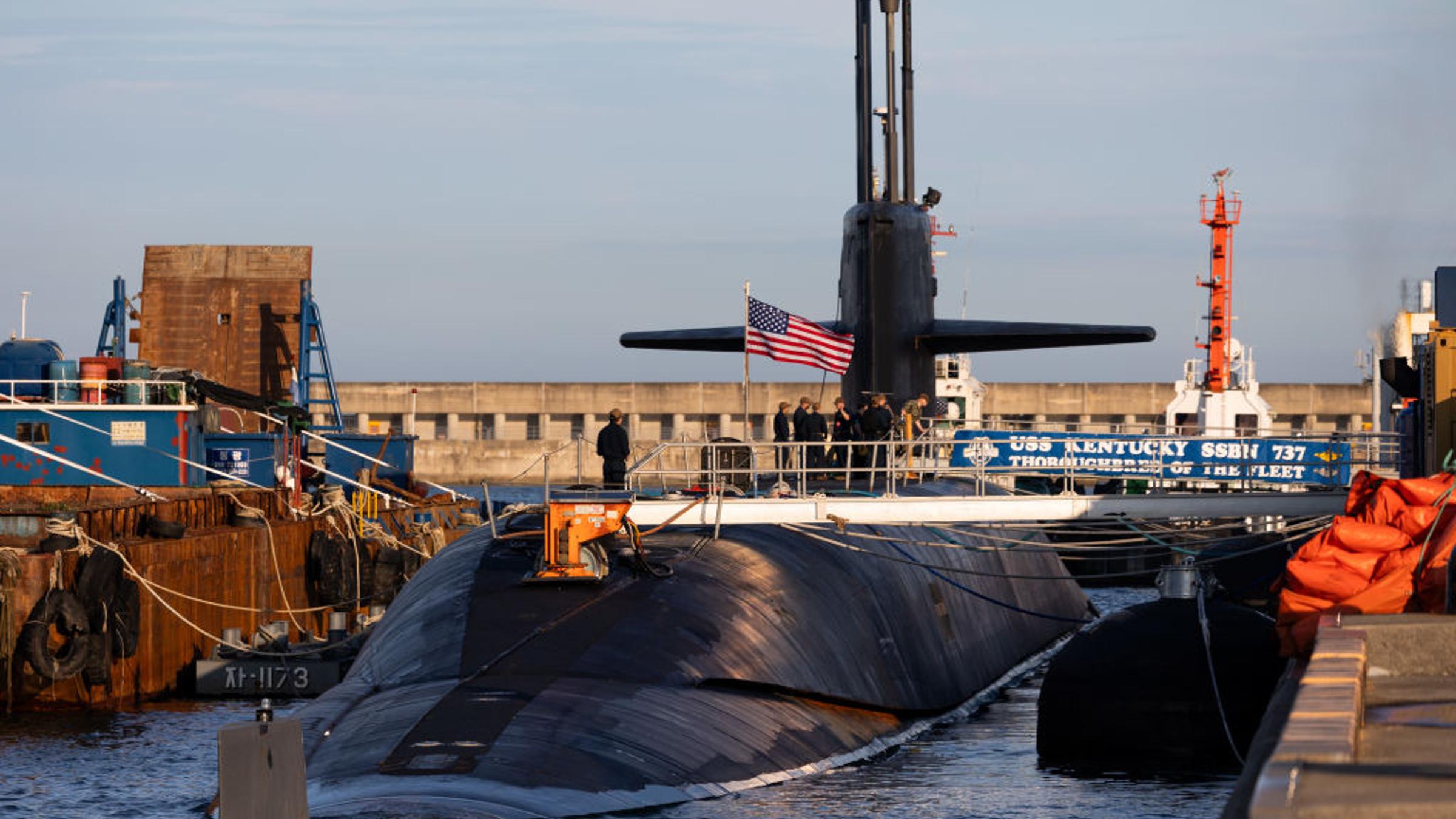 U.S. Announces Arrival of Nuclear Submarine in Middle East