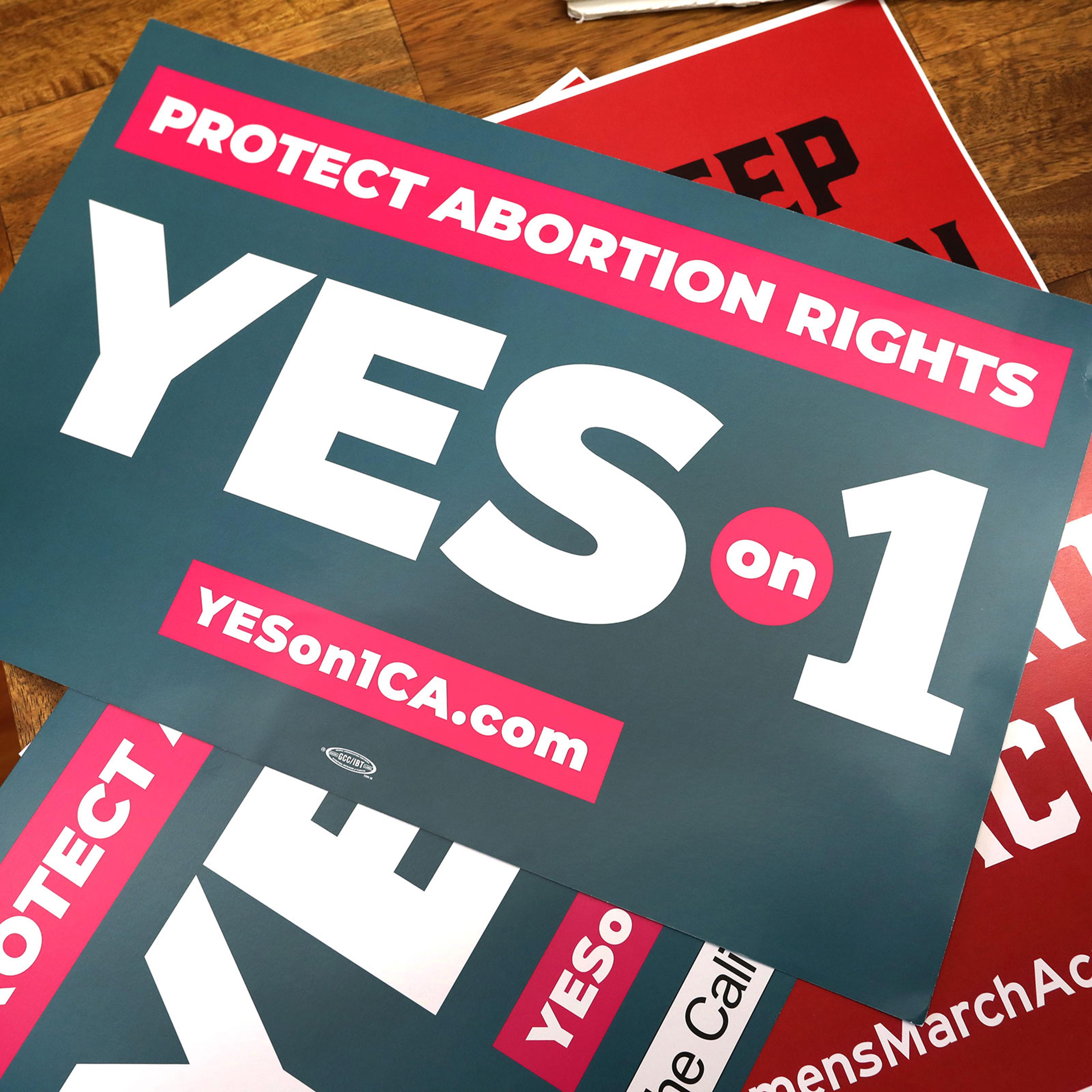 Democratic Congresswoman Karen Bass, a candidate for L.A. mayor, speaks at a pro-choice event at the Womens March Action Headquarters in Los Angeles on Oct. 3, 2022.