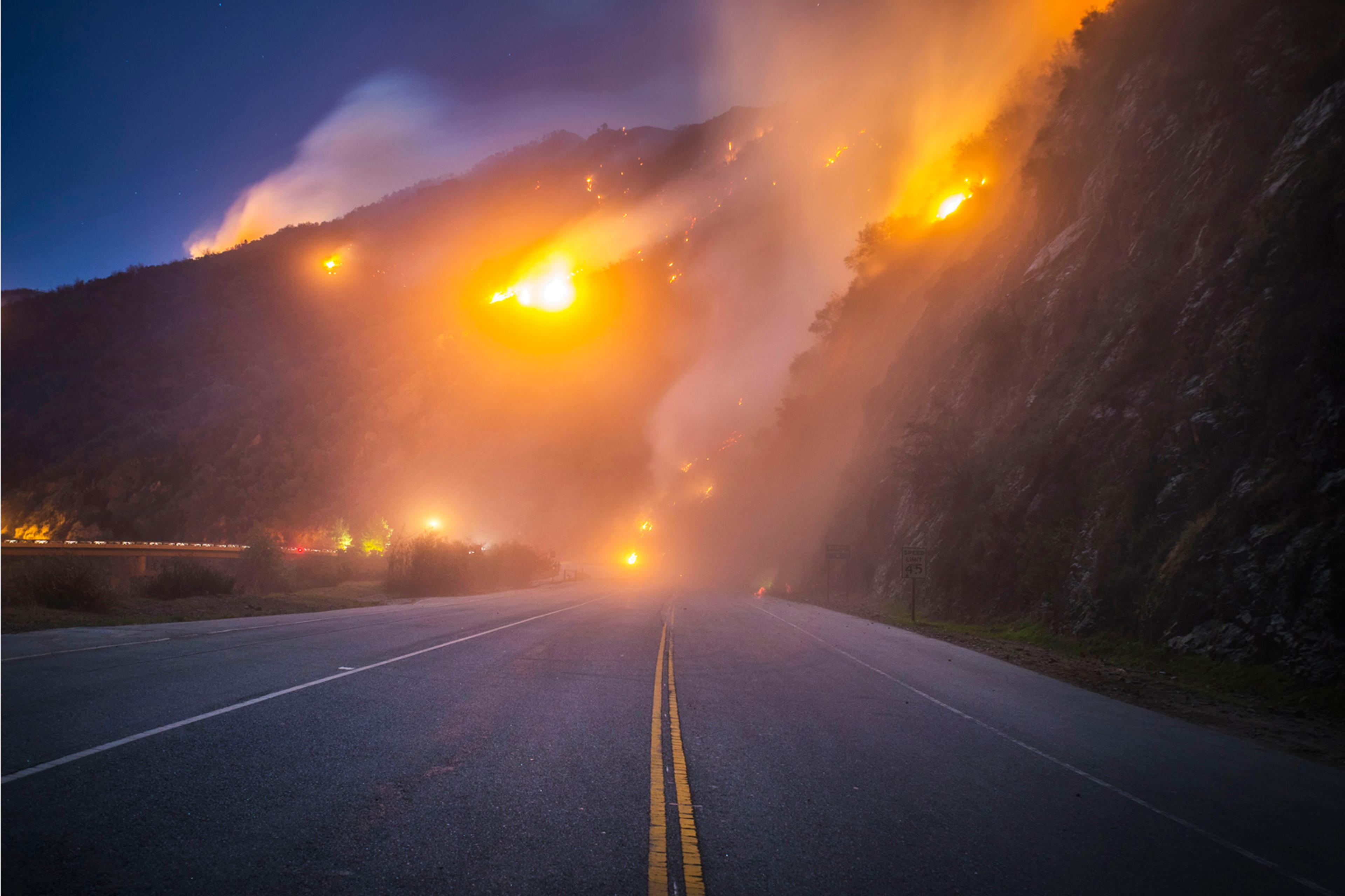 Stuart Palley Chasing Blazes: Stuart Palley's Photos of Wildfires