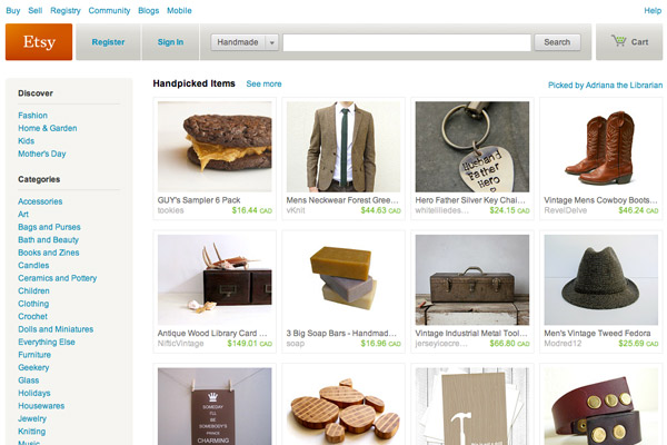 Etsy Seeks Scale Without Losing Its 'Street Fair' Aesthetic