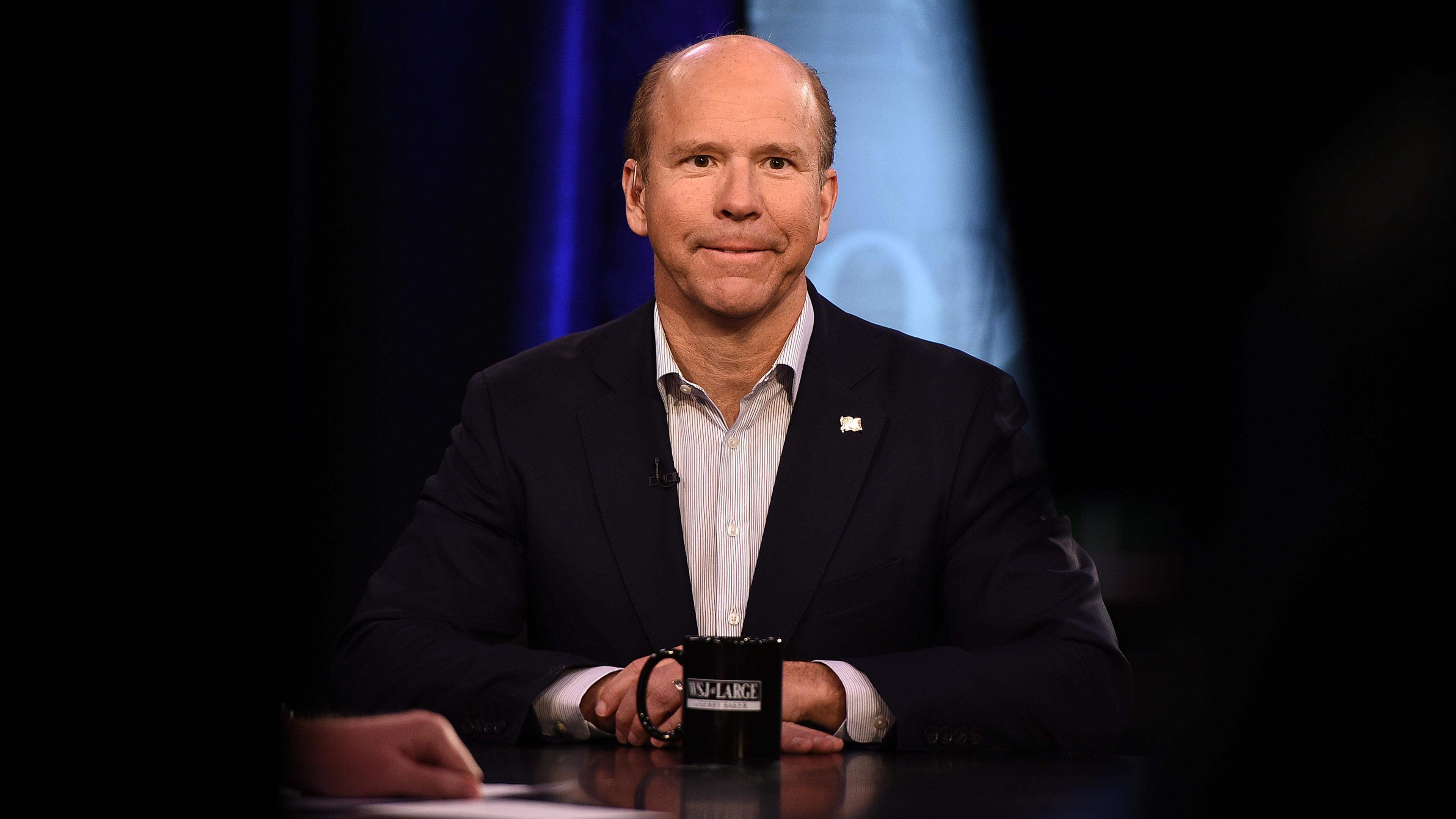 Presidential Candidate John Delaney Visits "WSJ At Large With Gerry Baker"