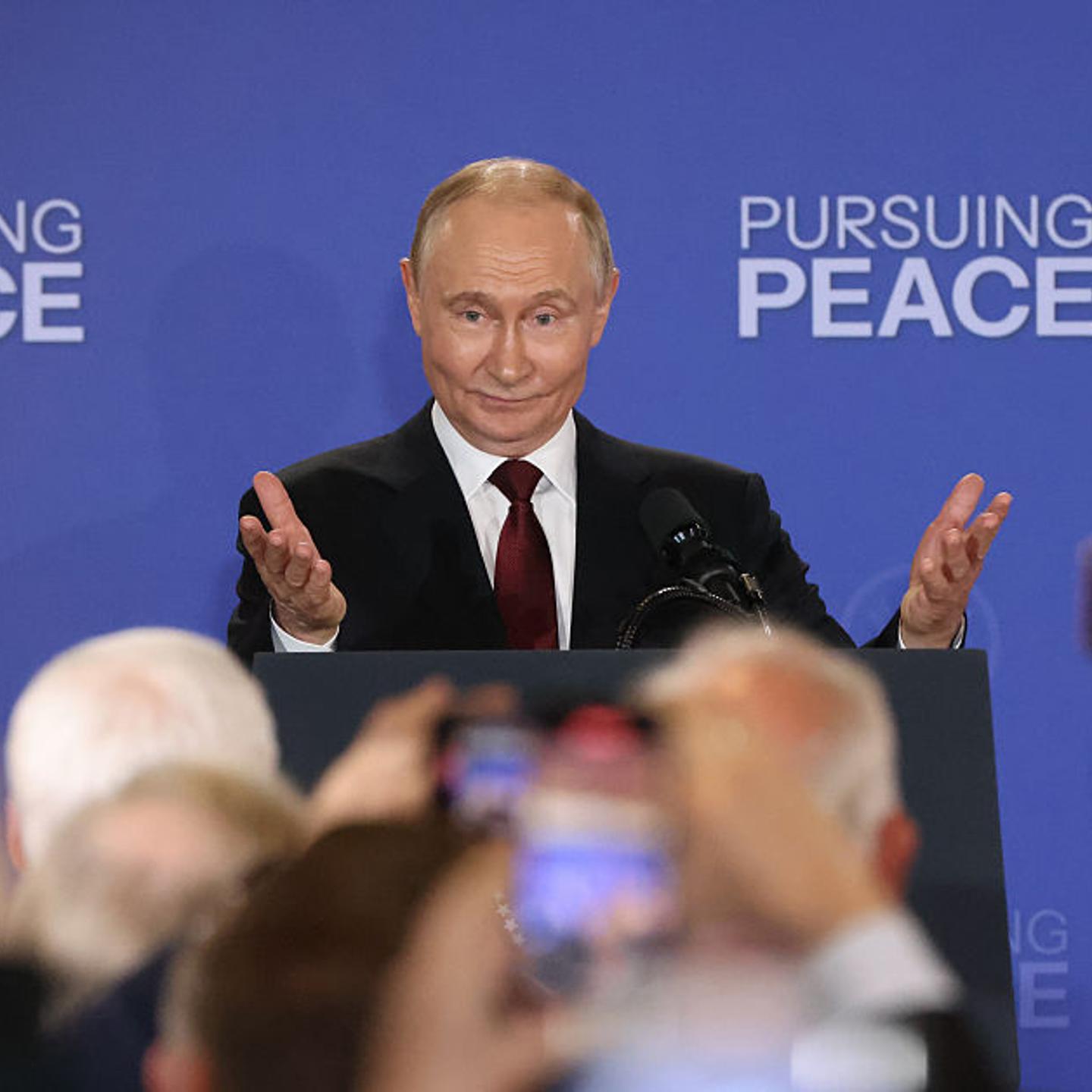 U.S. President Trump And Russian President Putin Meet On War In Ukraine At U.S. Air Base In Alaska