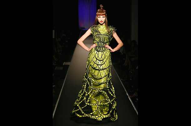 kim kardashian evening dresses Jean Paul Gaultier Midi Dresses main image 1