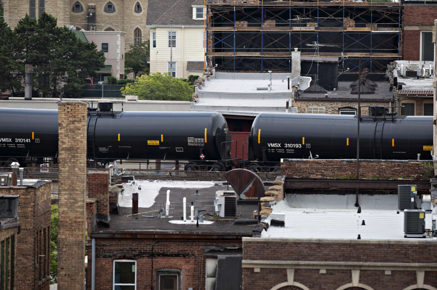 Fear of rail oil accidents